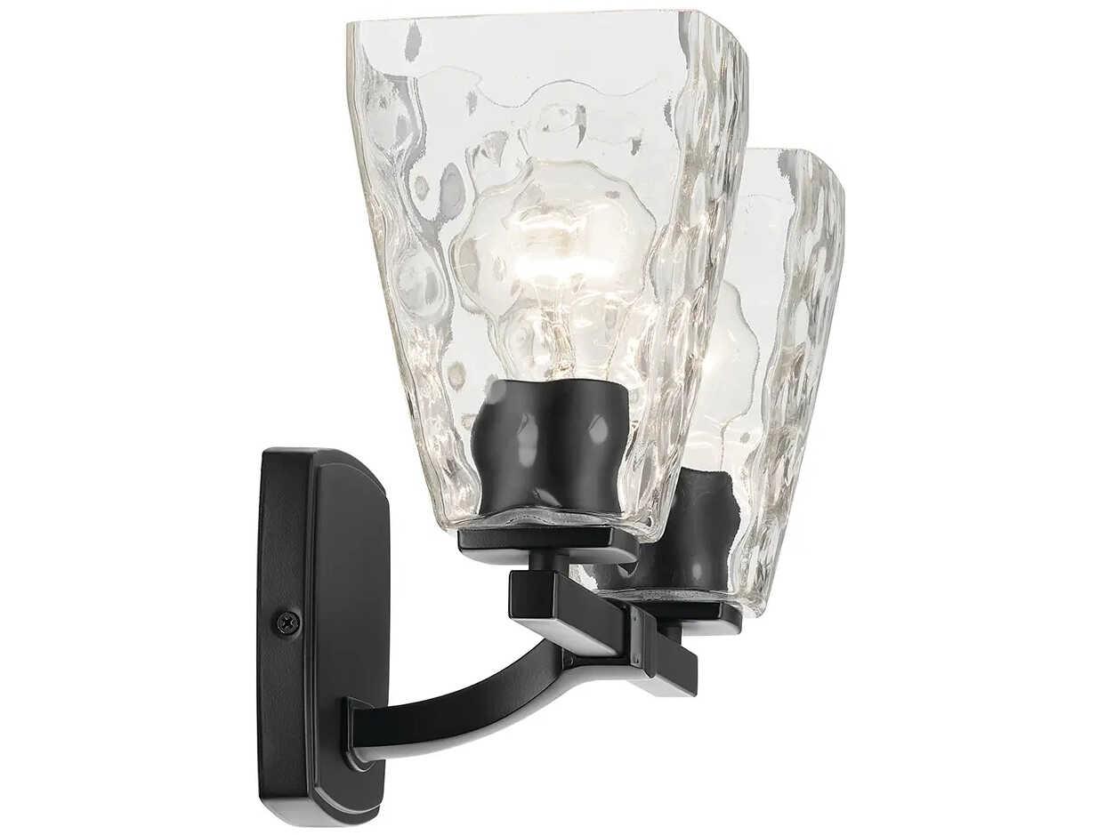 Kichler Marant 2-Light Black Vanity Light