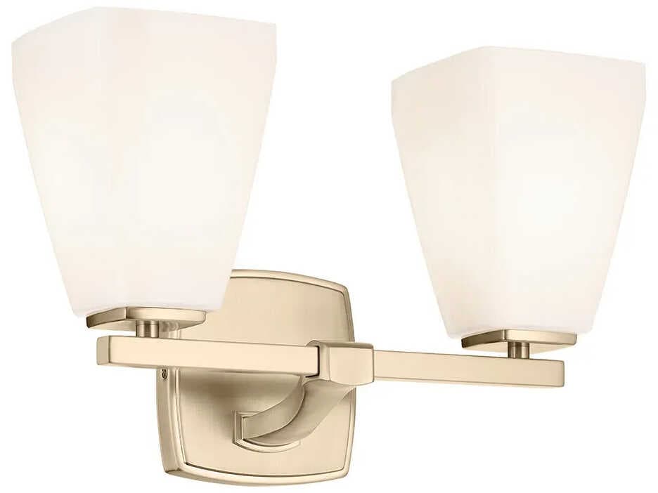 Kichler Marant 2-Light Champagne Bronze Vanity Light