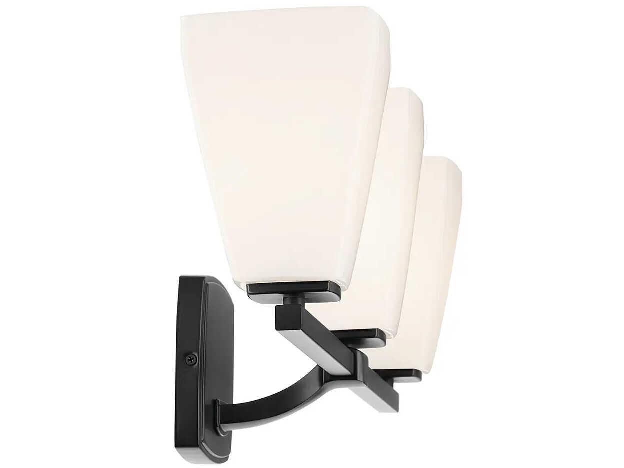 Kichler Marant 3-Light Black Vanity Light