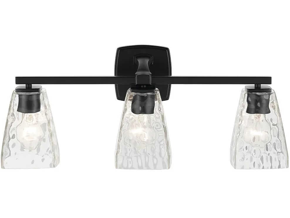 Kichler Marant 3-Light Black Vanity Light