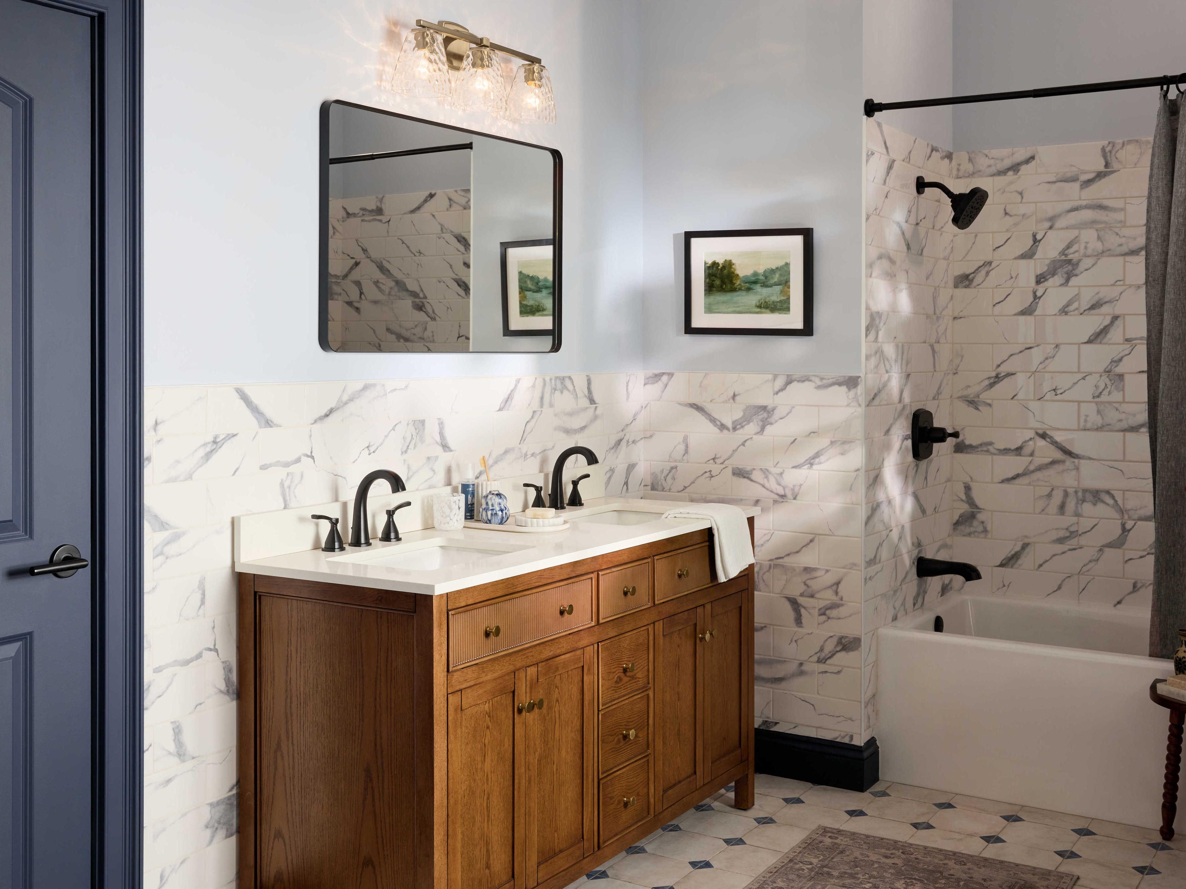 Kichler Marant 3-Light Champagne Bronze Vanity Light