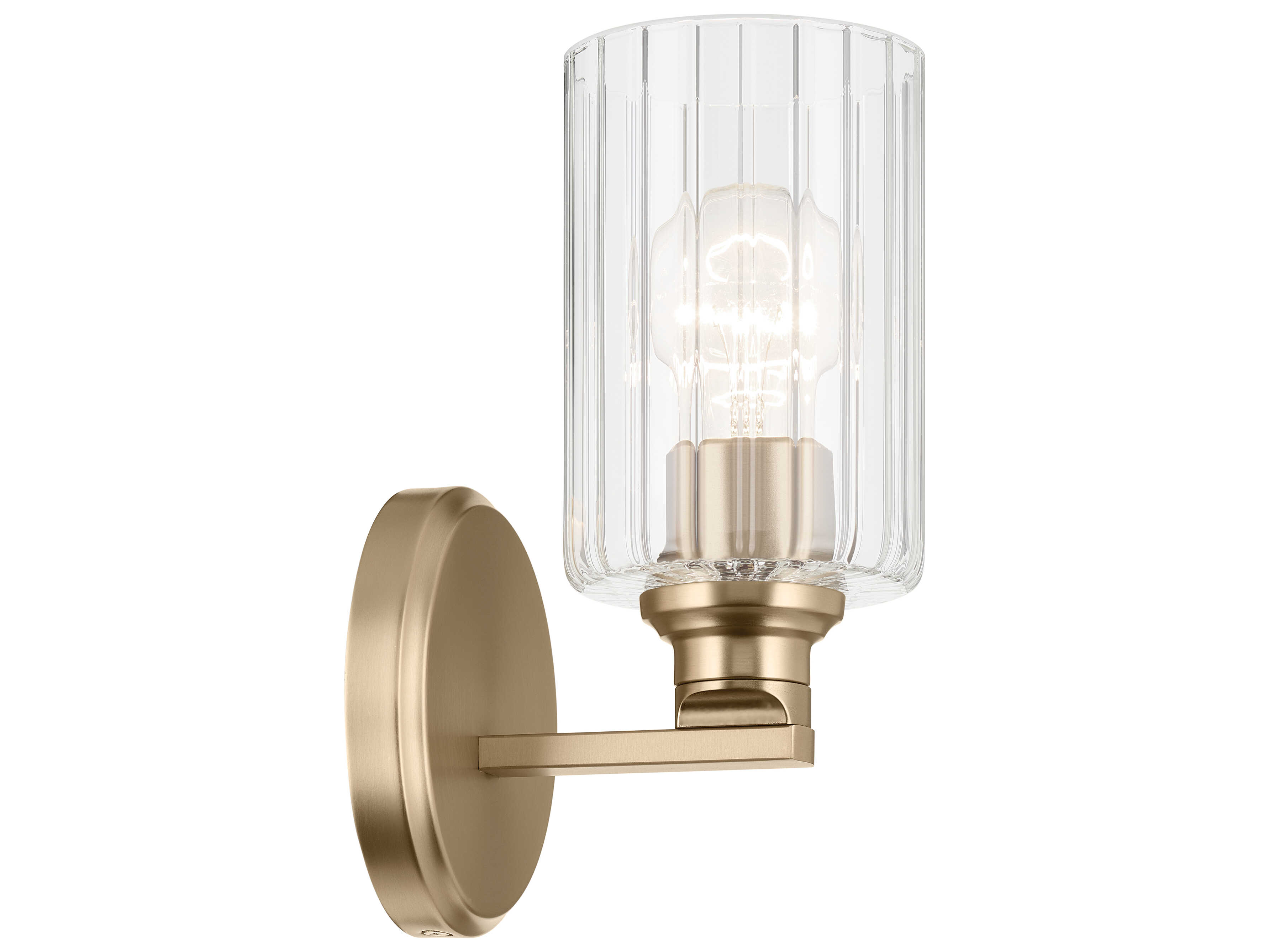 Kichler Gioe 1-Light Champagne Bronze Wall Sconce