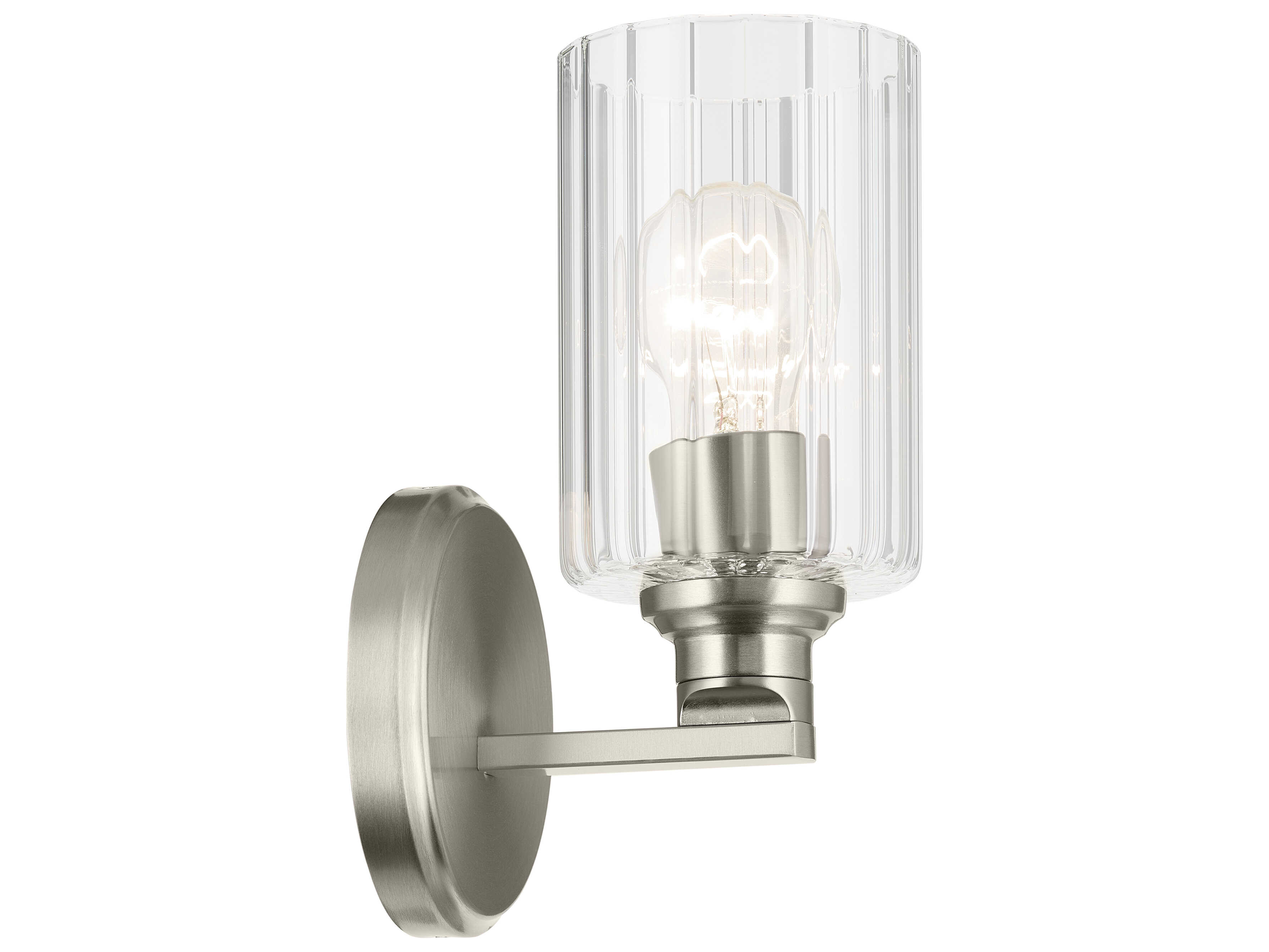 Kichler Gioe 1-Light Brushed Nickel Wall Sconce