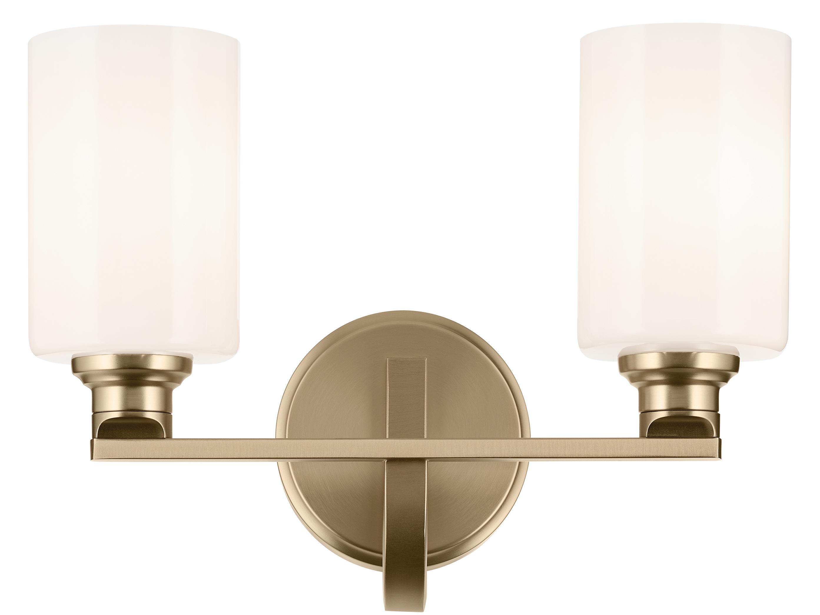 Kichler Gioe 2-Light Champagne Bronze Vanity Light