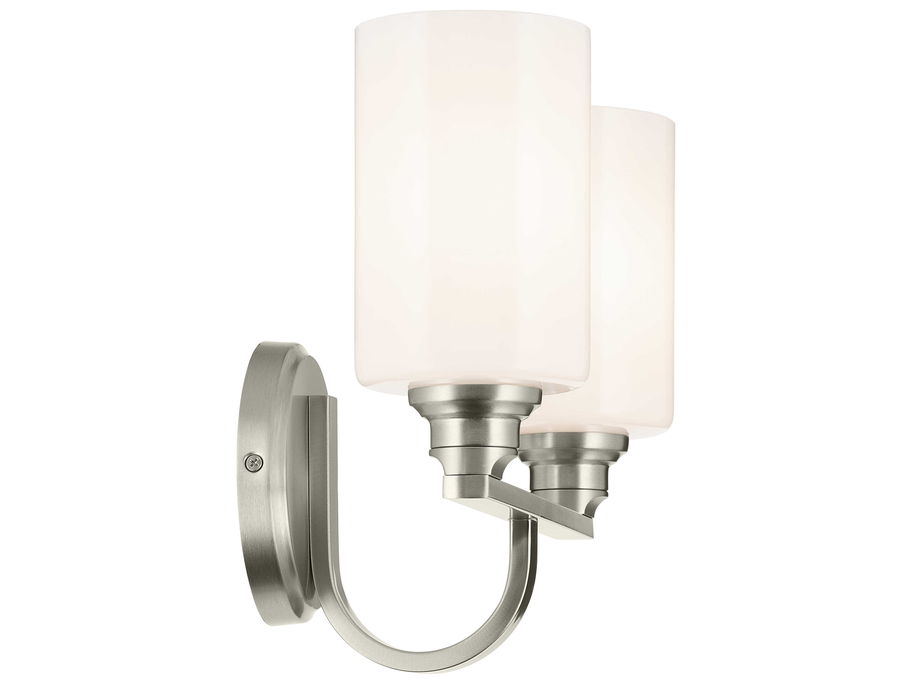 Kichler Gioe 2-Light Brushed Nickel Vanity Light