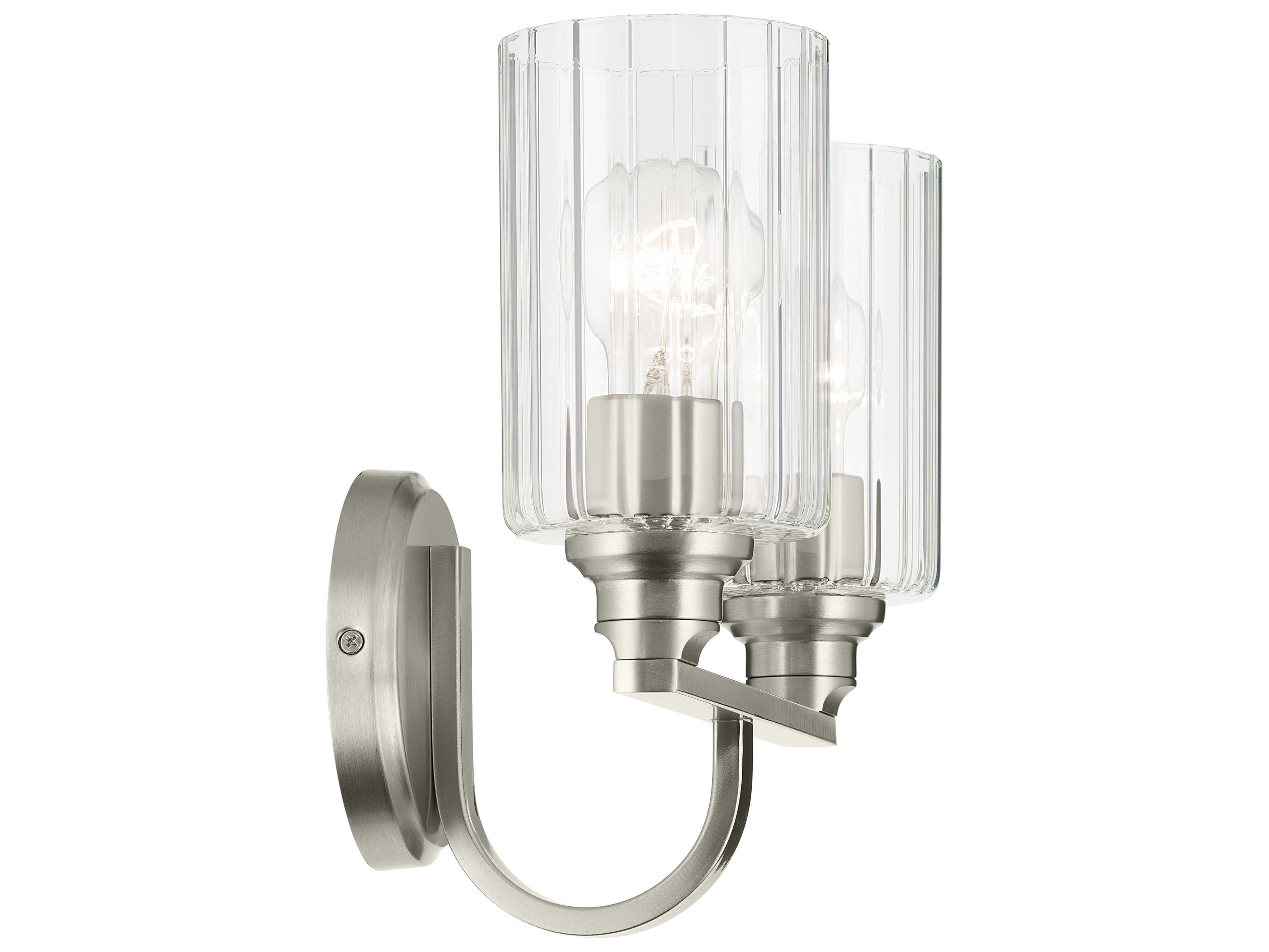Kichler Gioe 2-Light Brushed Nickel Vanity Light