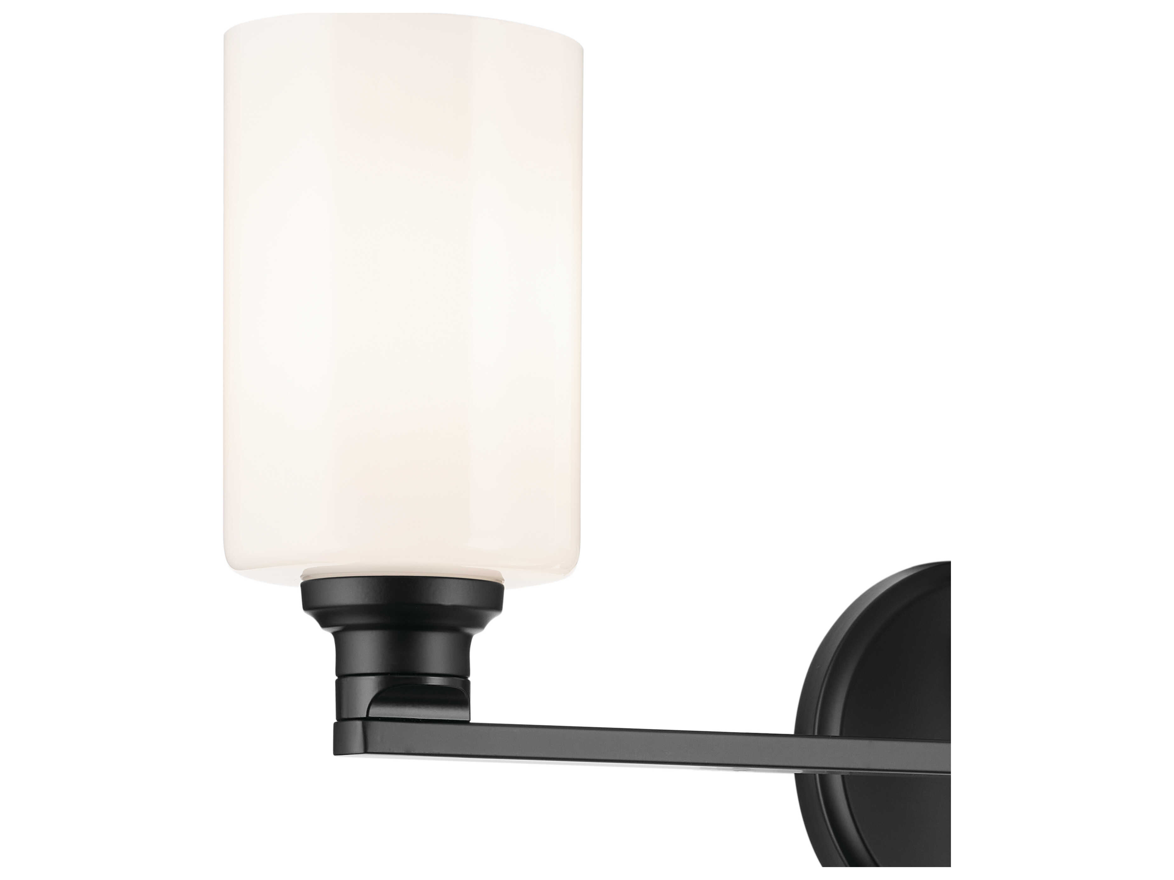 Kichler Gioe 3-Light Black Vanity Light