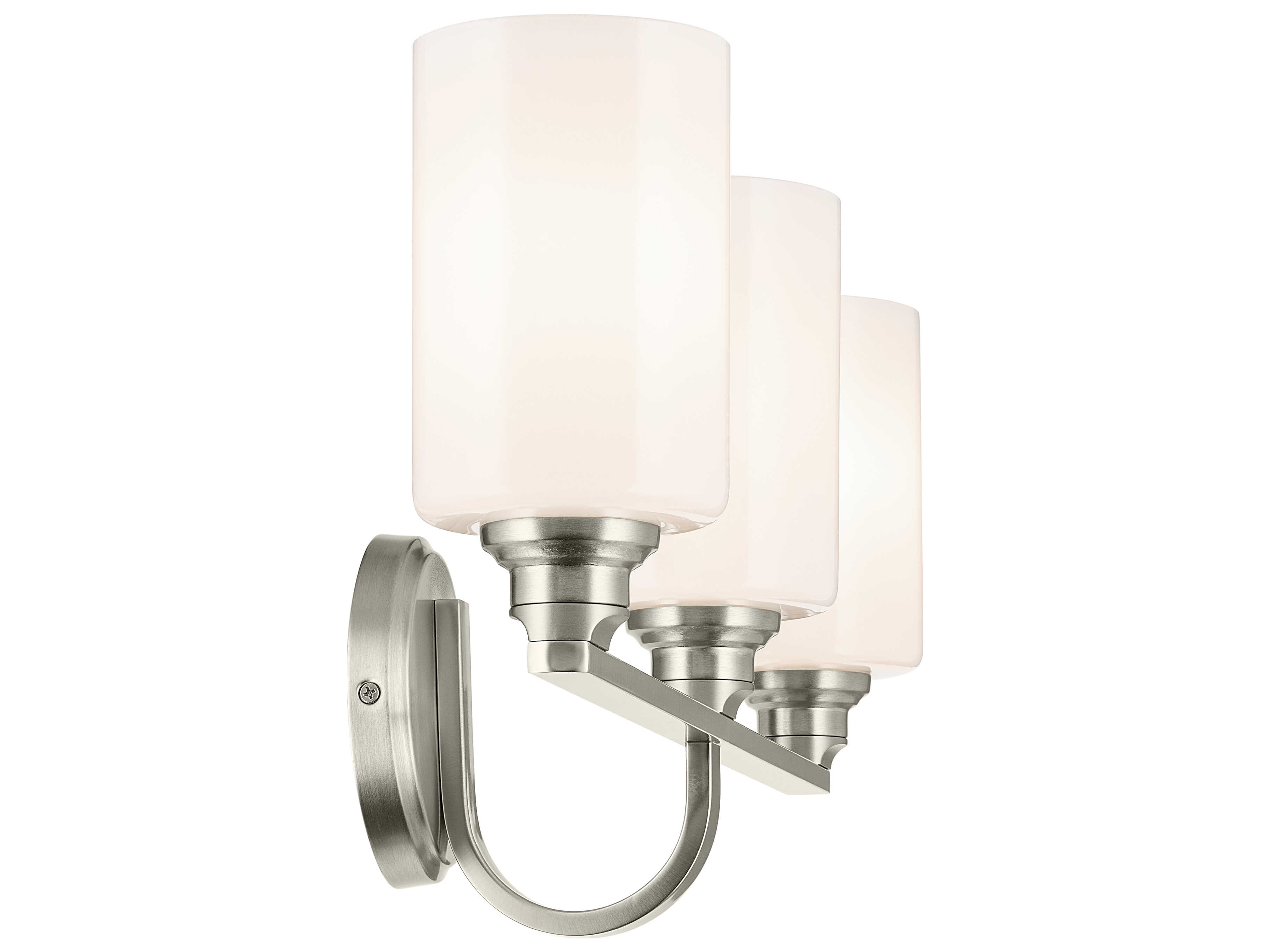 Kichler Gioe 3-Light Brushed Nickel Vanity Light