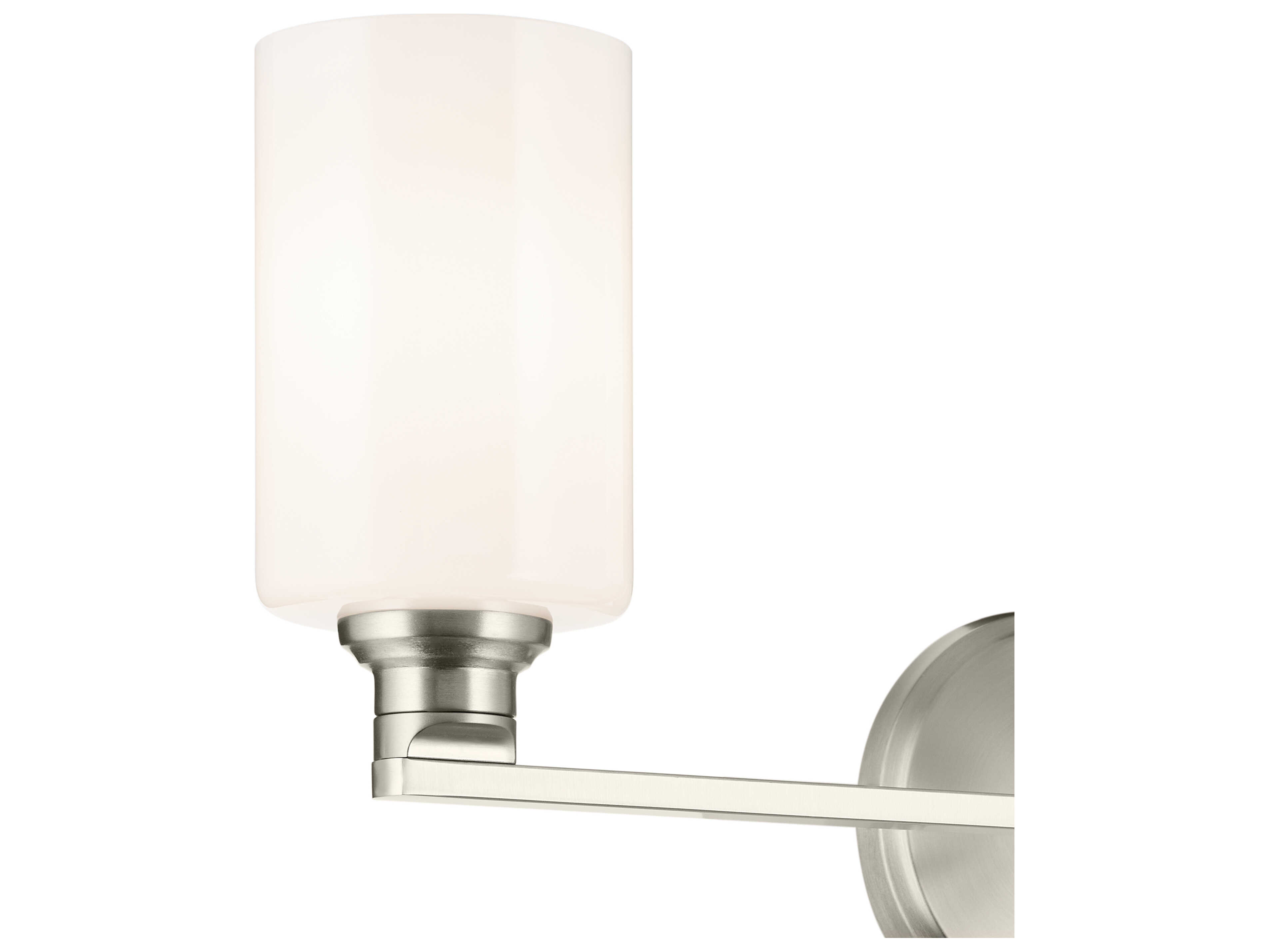 Kichler Gioe 3-Light Brushed Nickel Vanity Light
