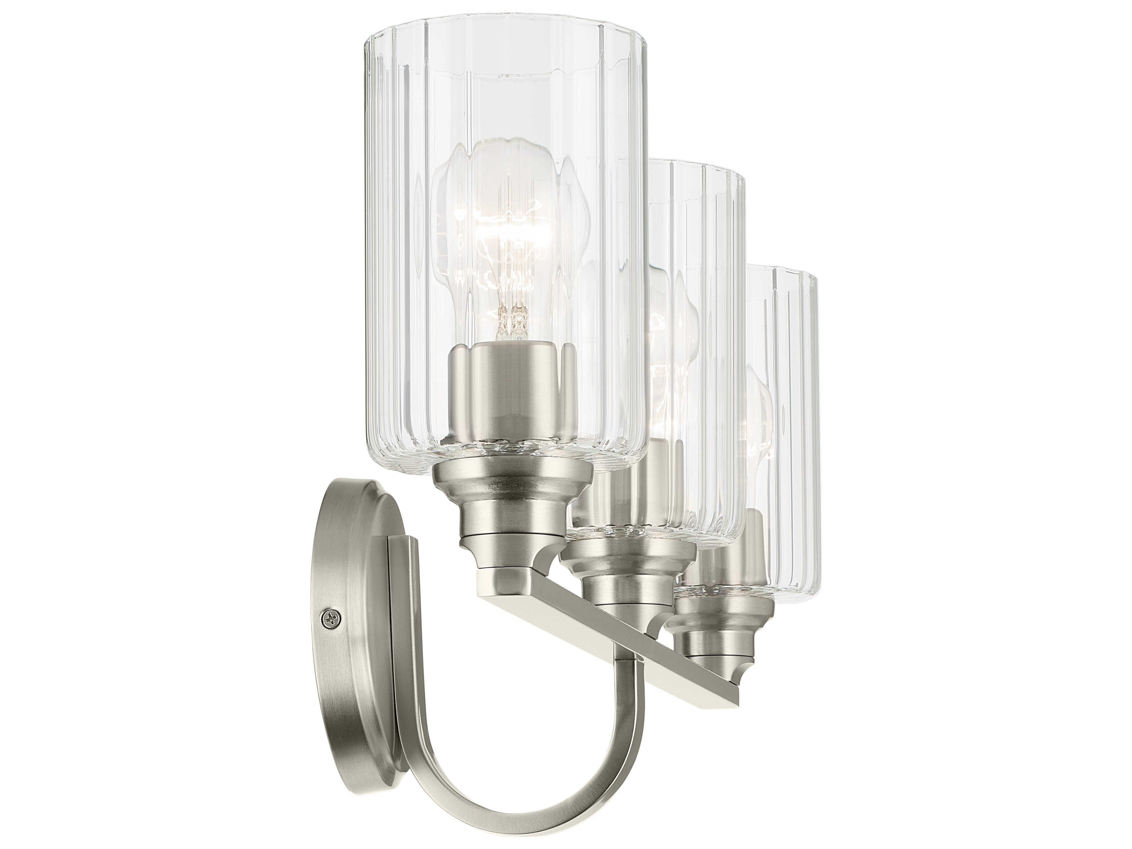 Kichler Gioe 3-Light Brushed Nickel Vanity Light