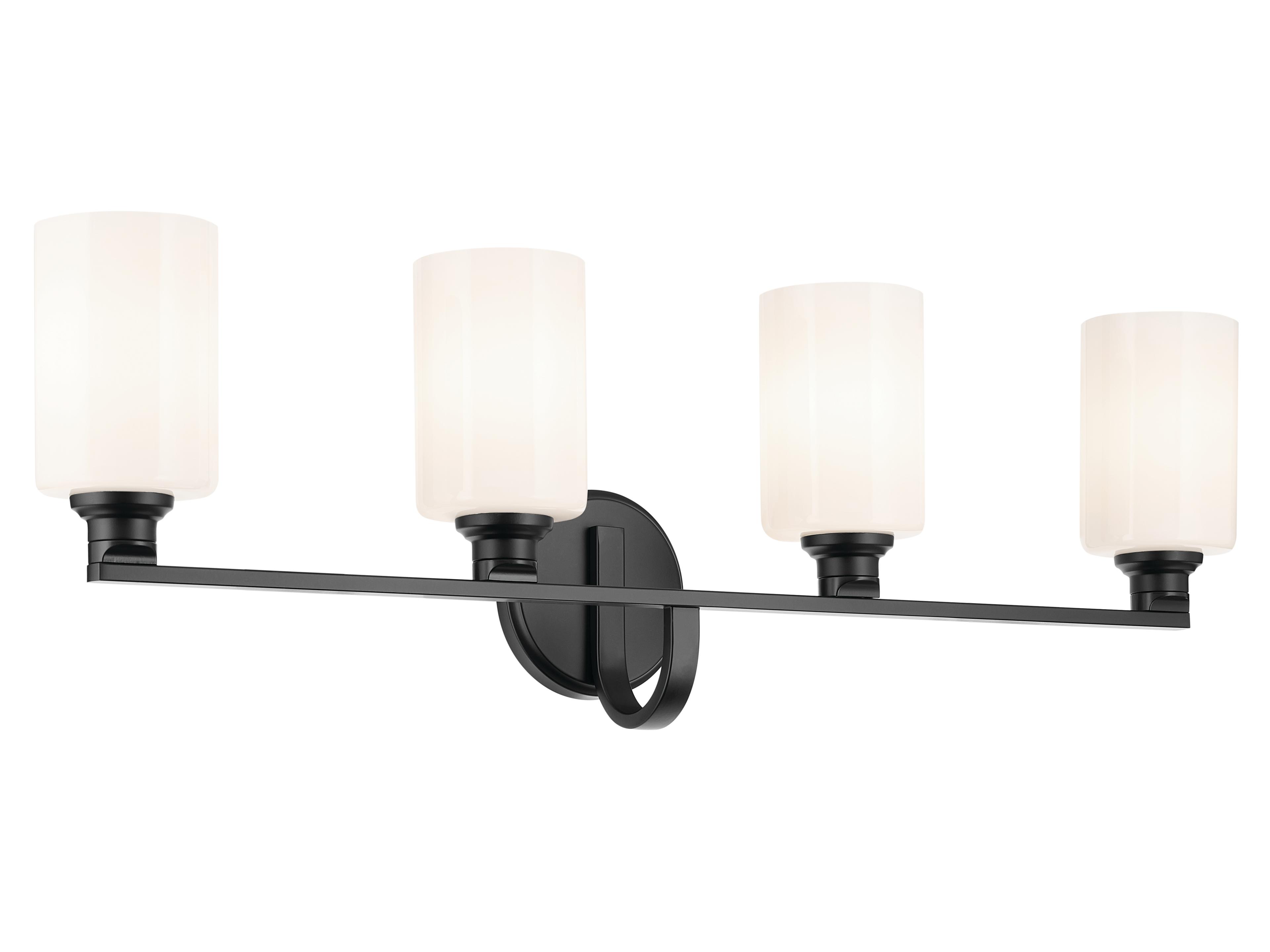 Kichler Gioe 4-Light Black Vanity Light