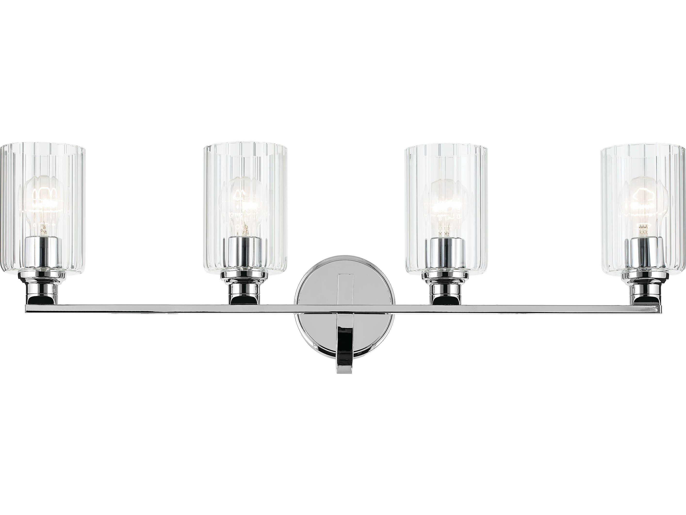 Kichler Gioe 4-Light Chrome Vanity Light