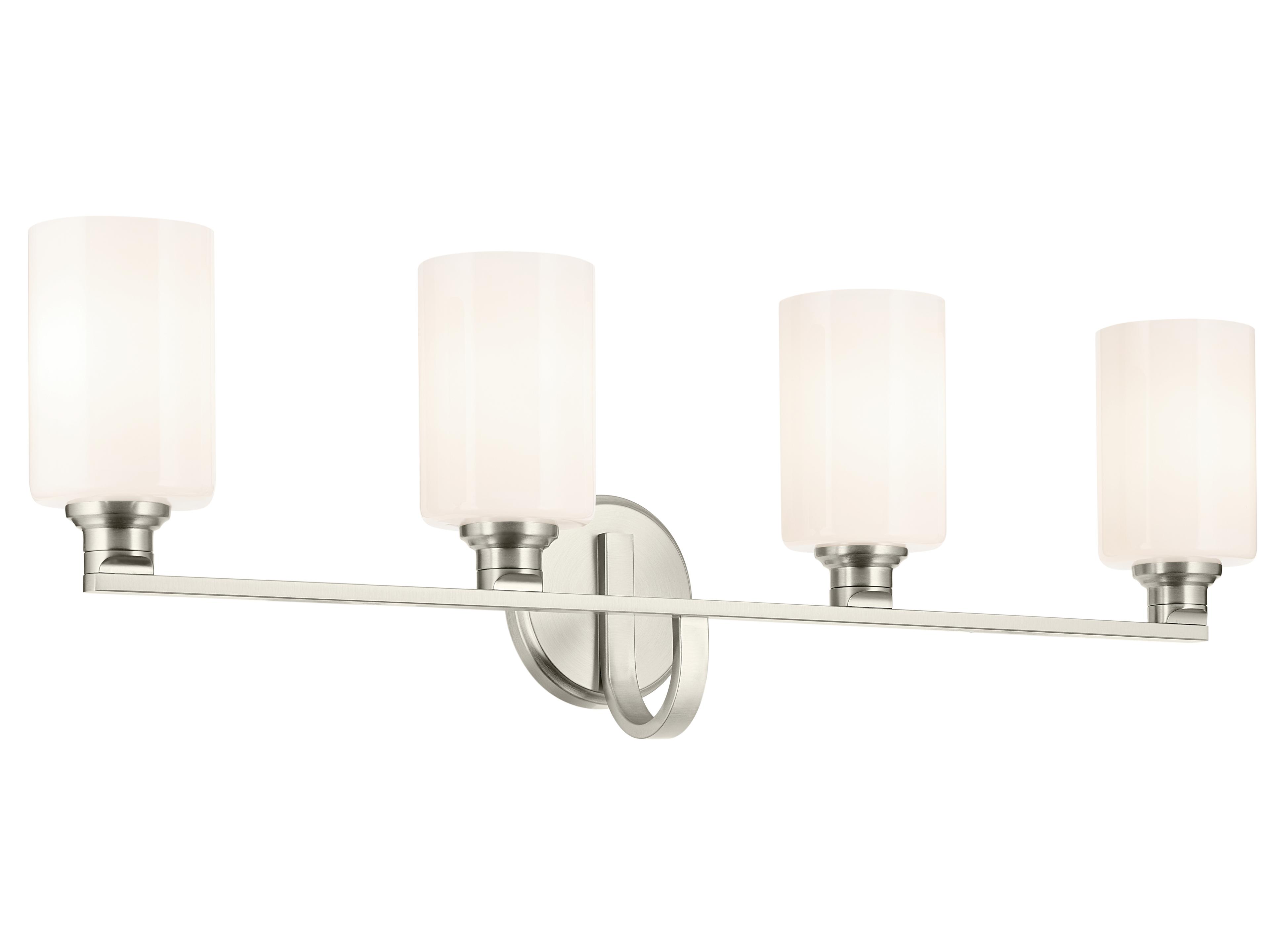Kichler Gioe 4-Light Brushed Nickel Vanity Light
