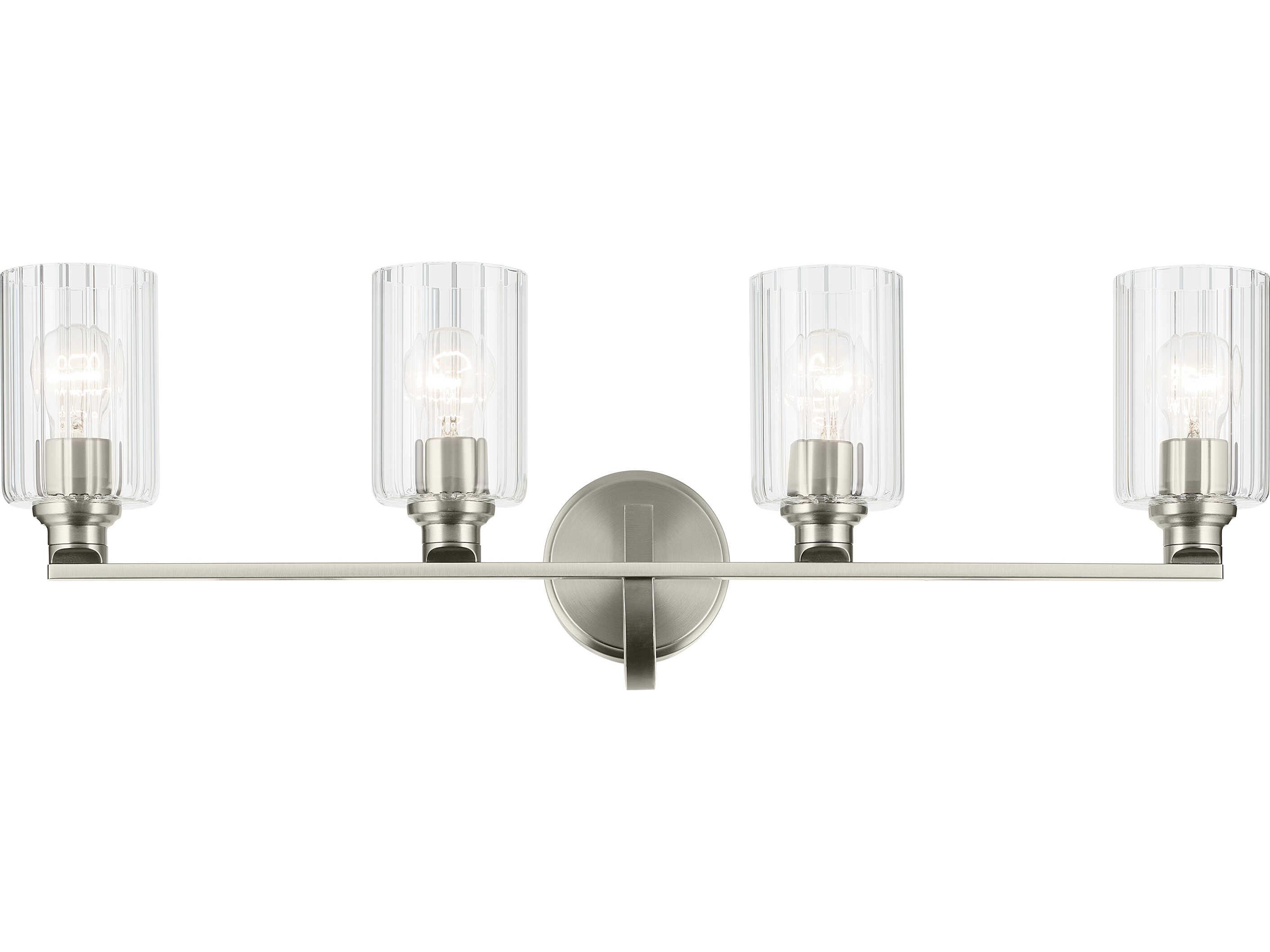 Kichler Gioe 4-Light Brushed Nickel Vanity Light