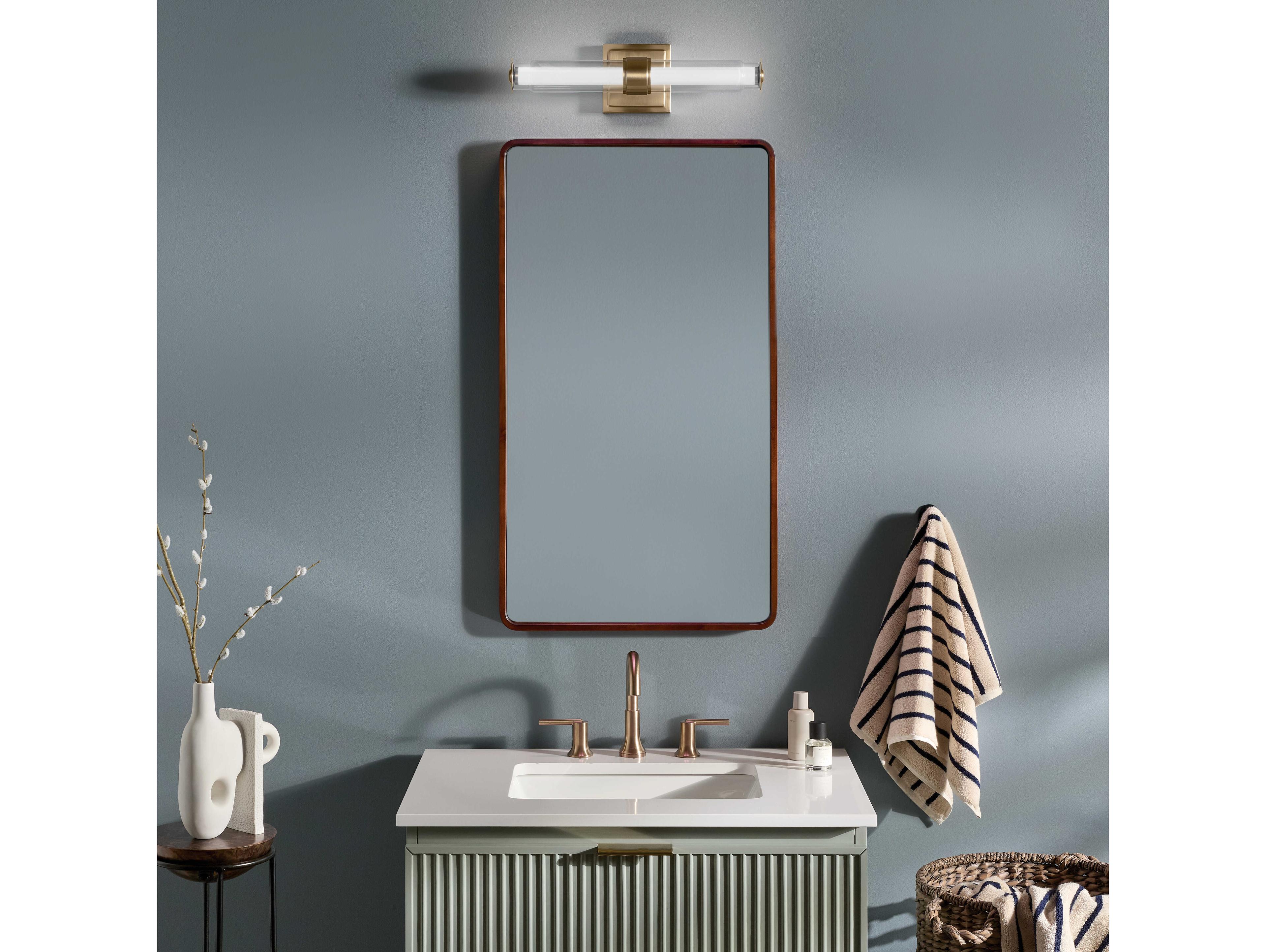 Kichler Laurene 1-Light Champagne Bronze Vanity Light