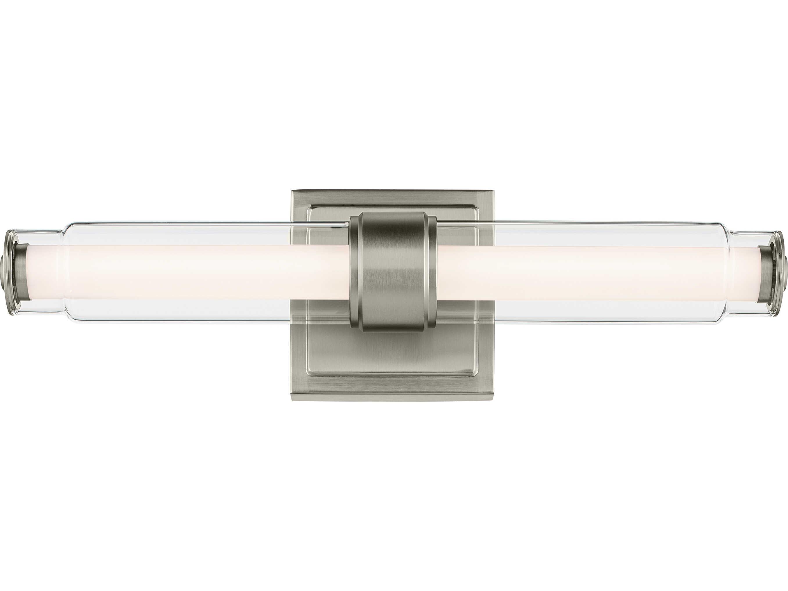 Kichler Laurene 1-Light Brushed Nickel Vanity Light