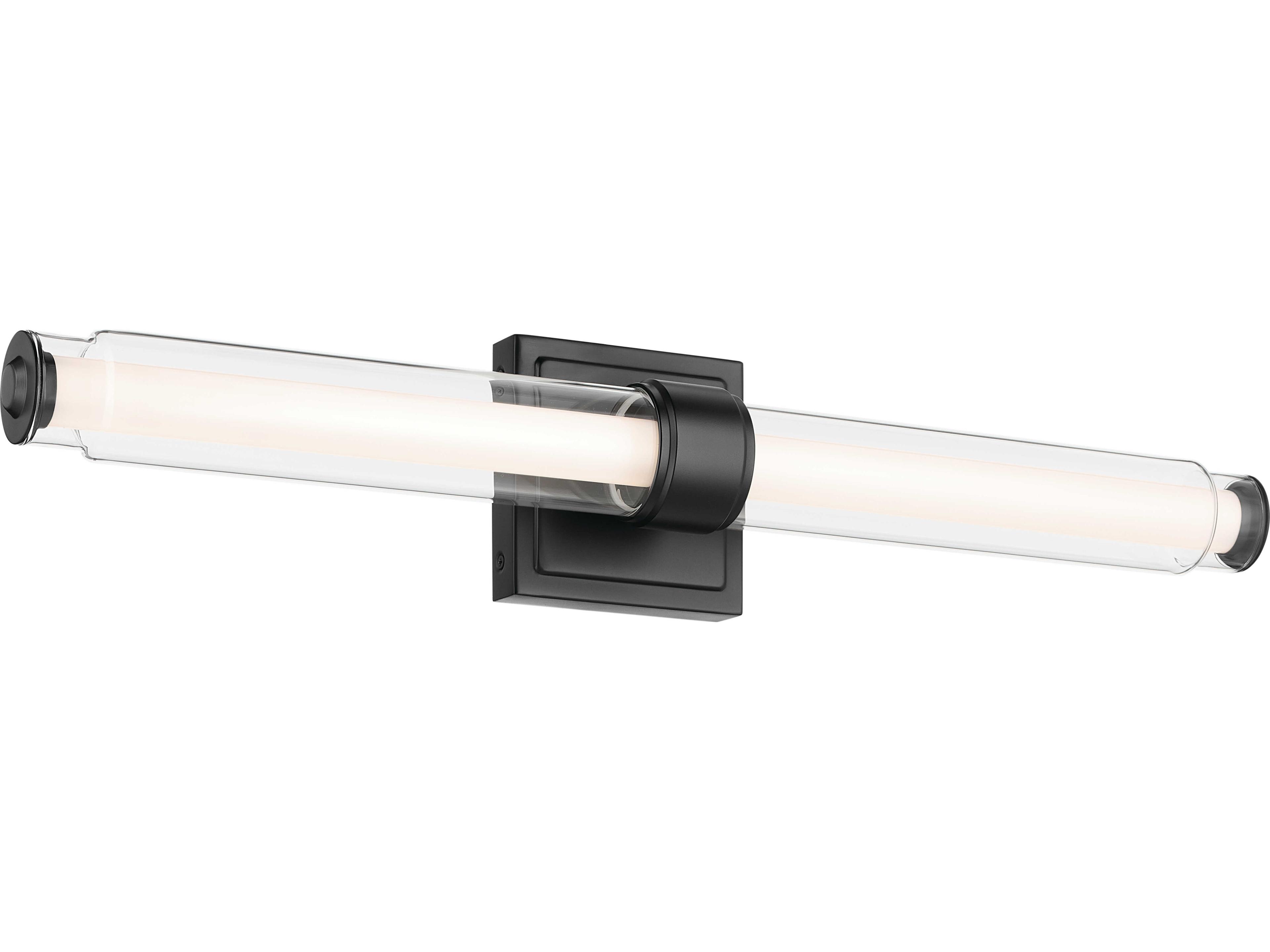 Kichler Laurene 1-Light Black Vanity Light