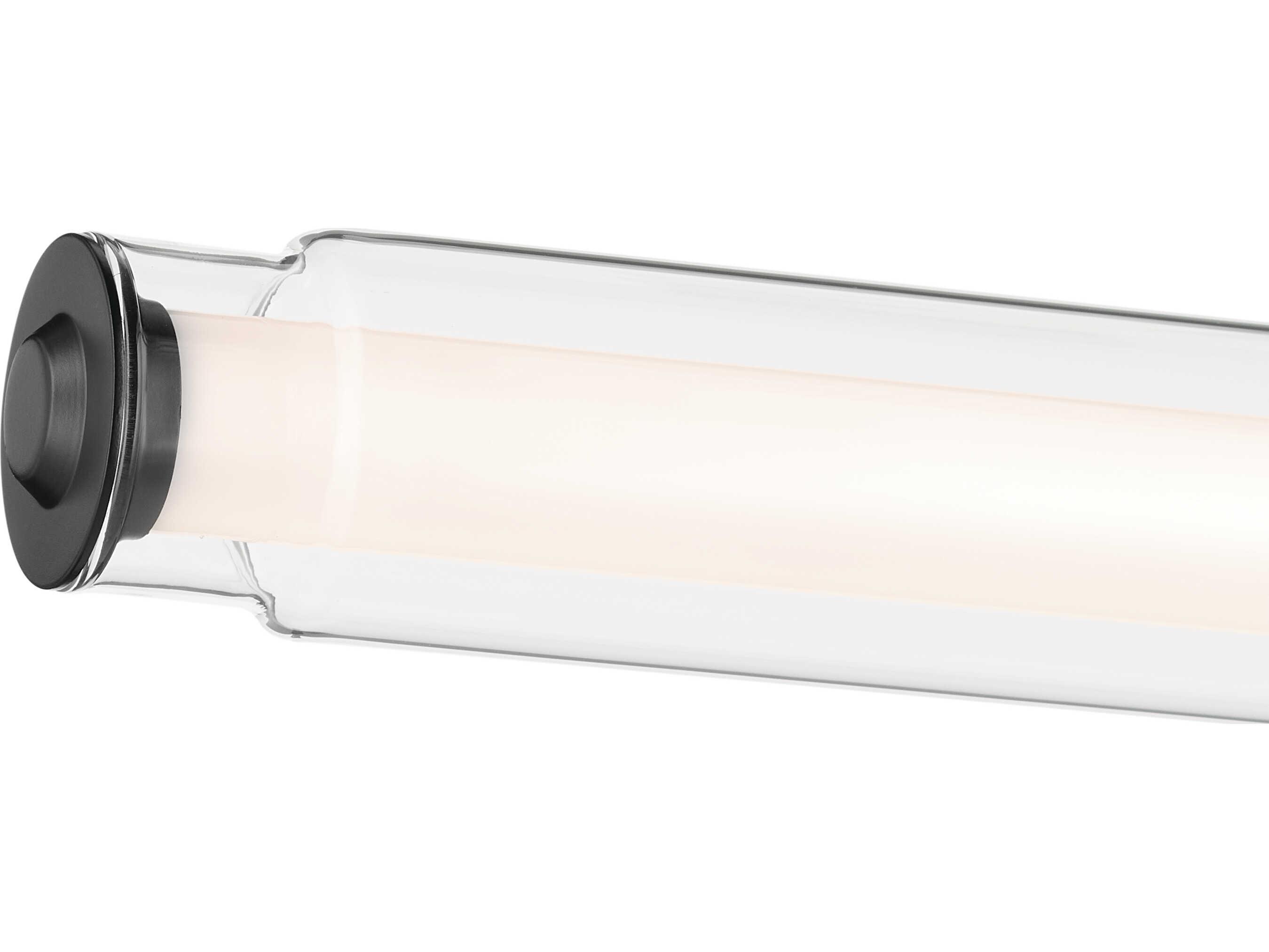 Kichler Laurene 1-Light Black Vanity Light