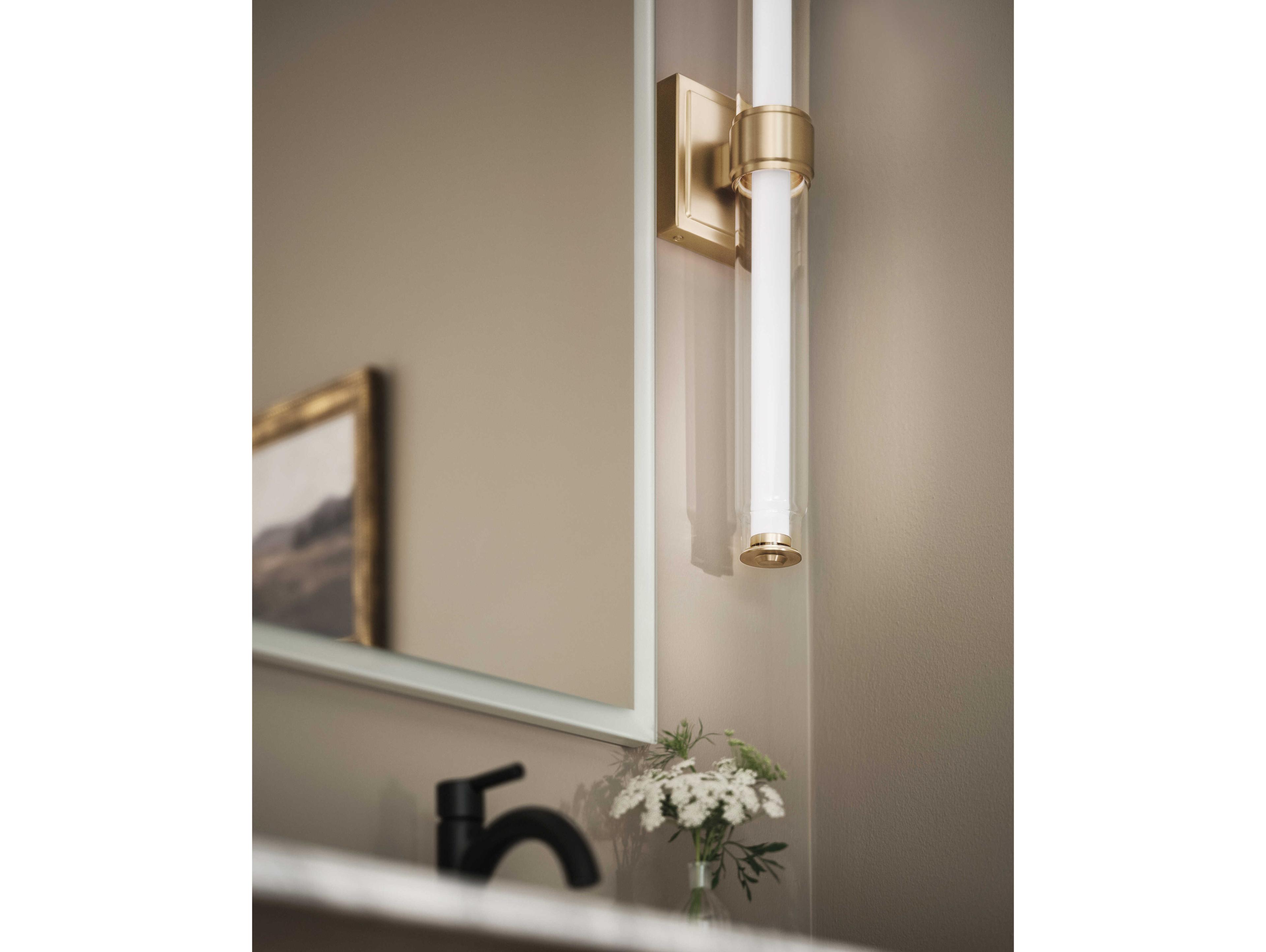 Kichler Laurene 1-Light Champagne Bronze Vanity Light