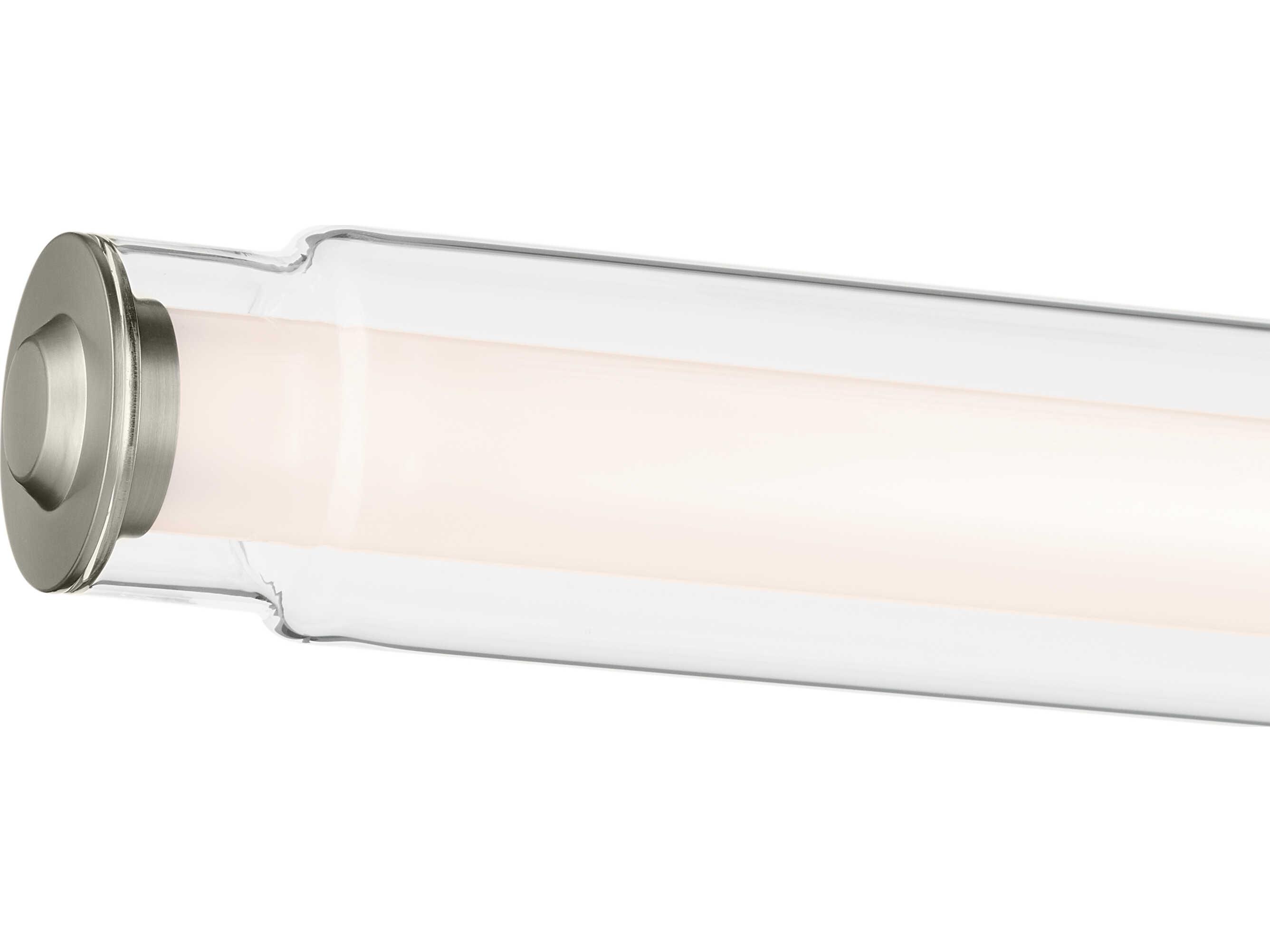 Kichler Laurene 1-Light Brushed Nickel Vanity Light