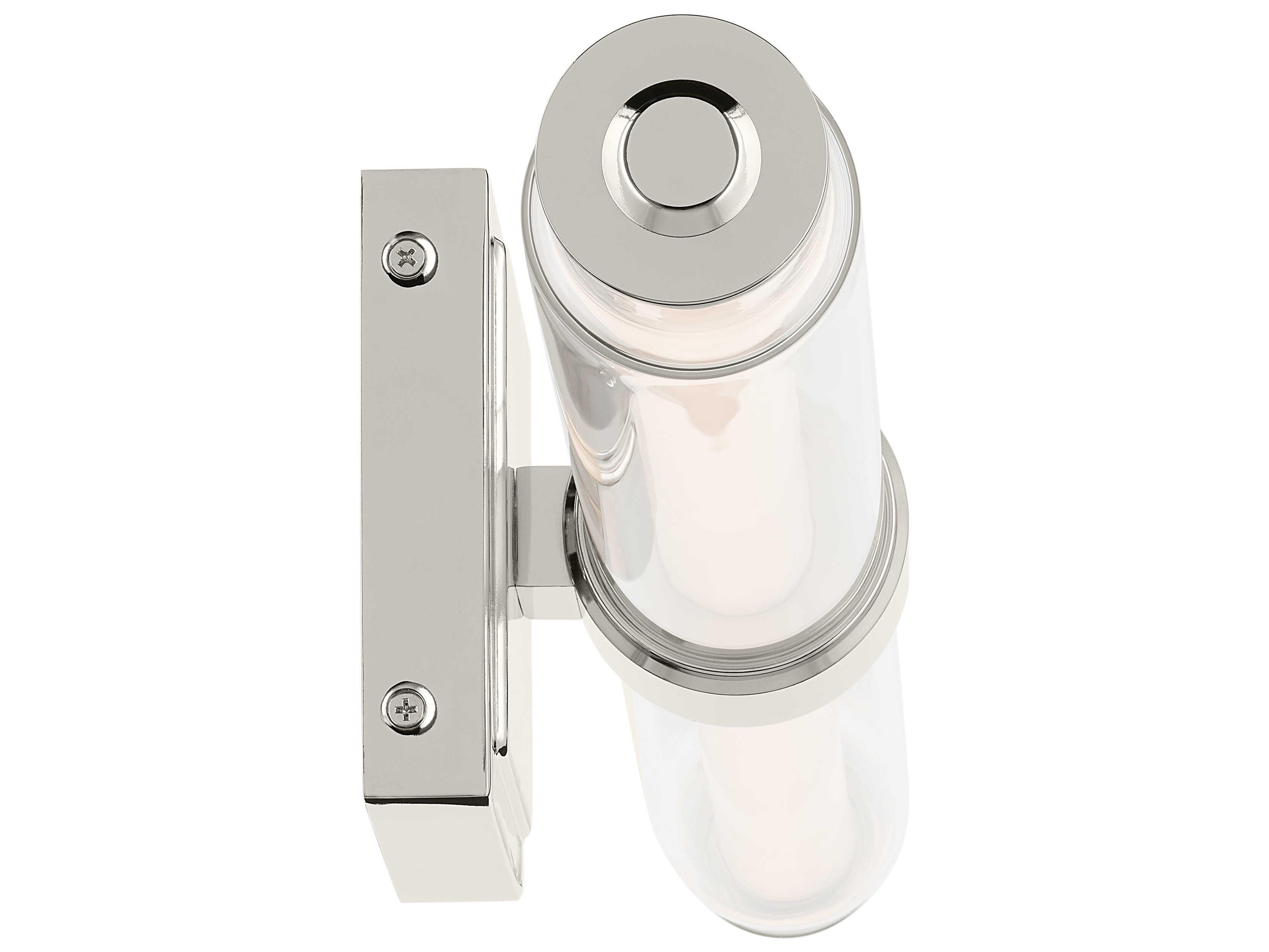 Kichler Laurene 1-Light Polished Nickel Vanity Light