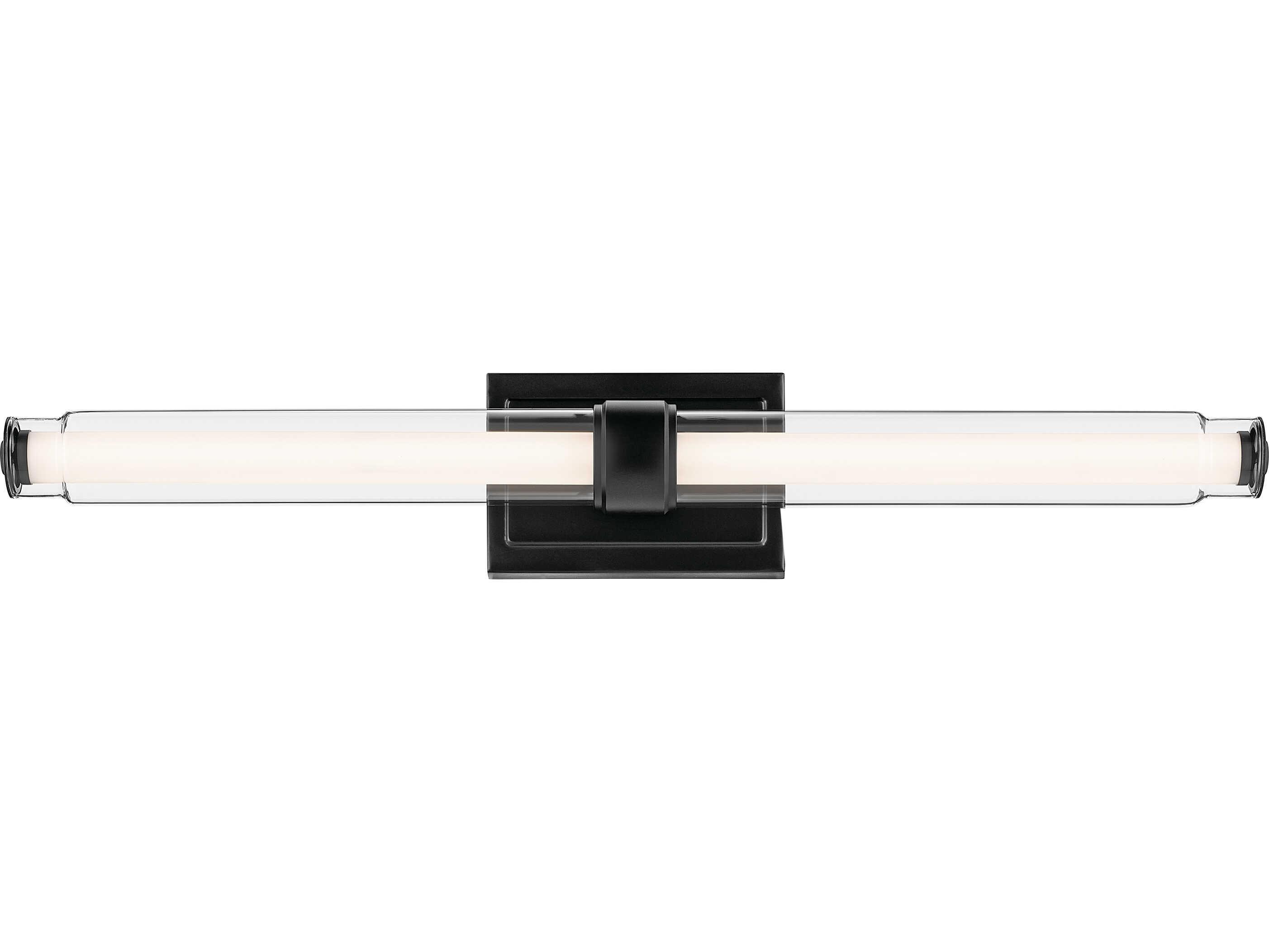 Kichler Laurene 1-Light Black Vanity Light