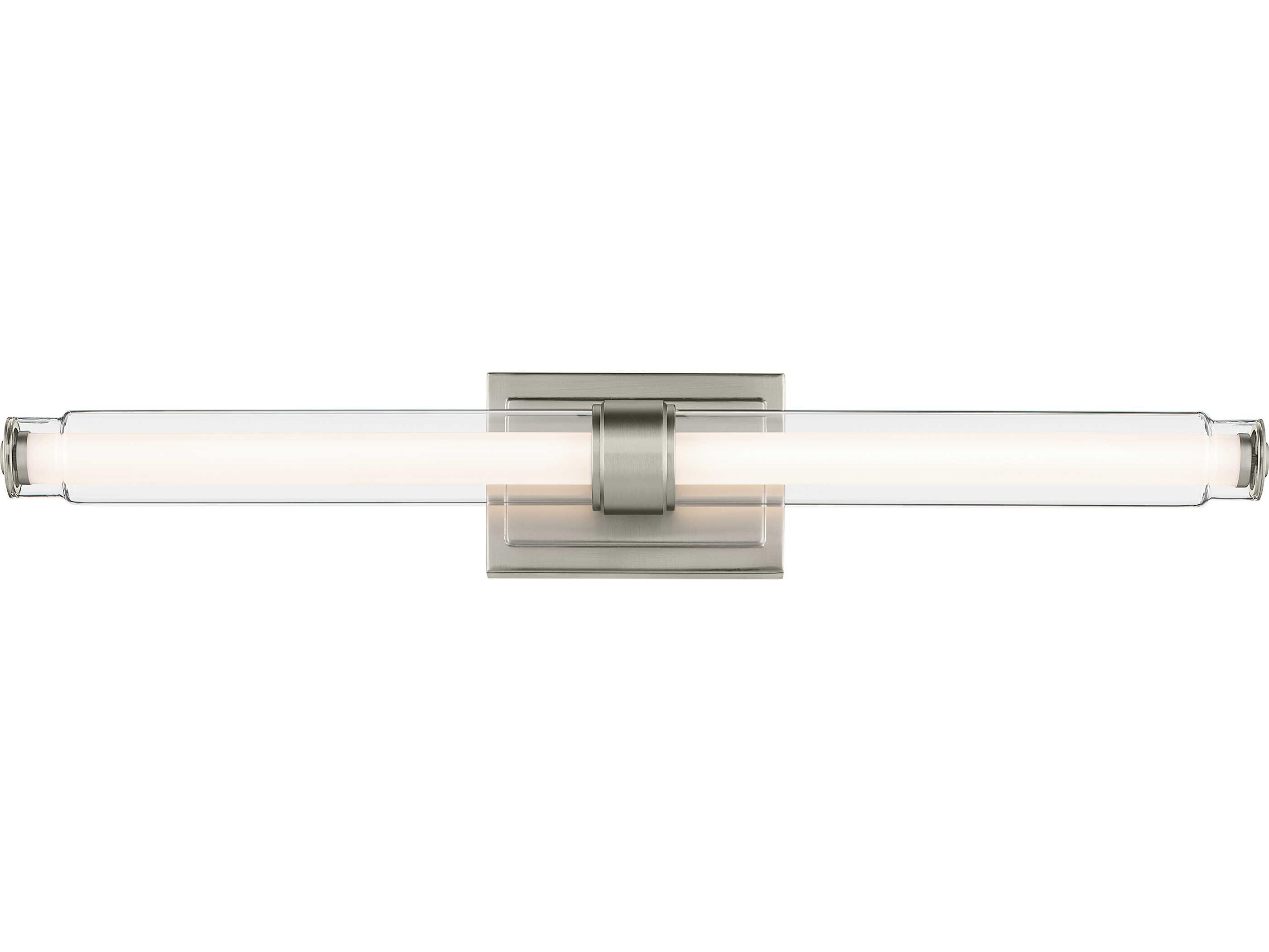 Kichler Laurene 1-Light Brushed Nickel Vanity Light