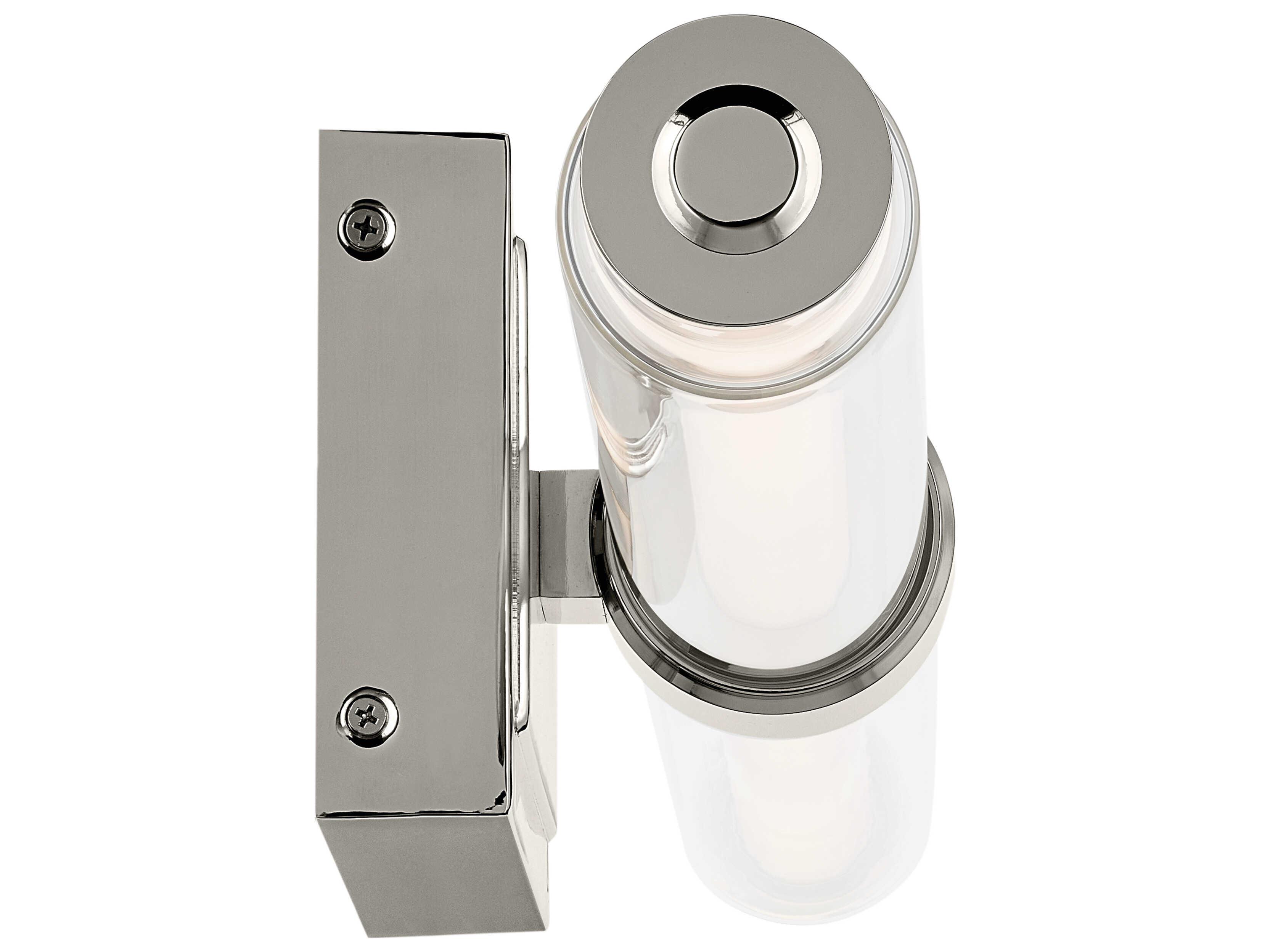 Kichler Laurene 1-Light Polished Nickel Vanity Light