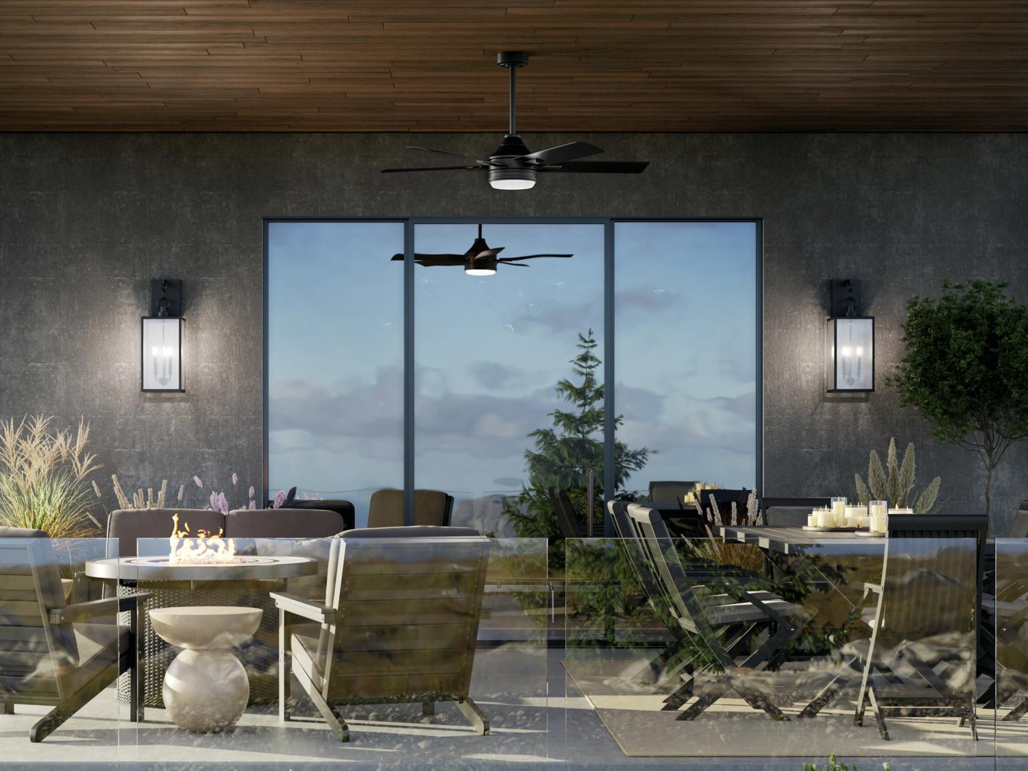 Kichler Lahden 3 - Light Outdoor Wall Light