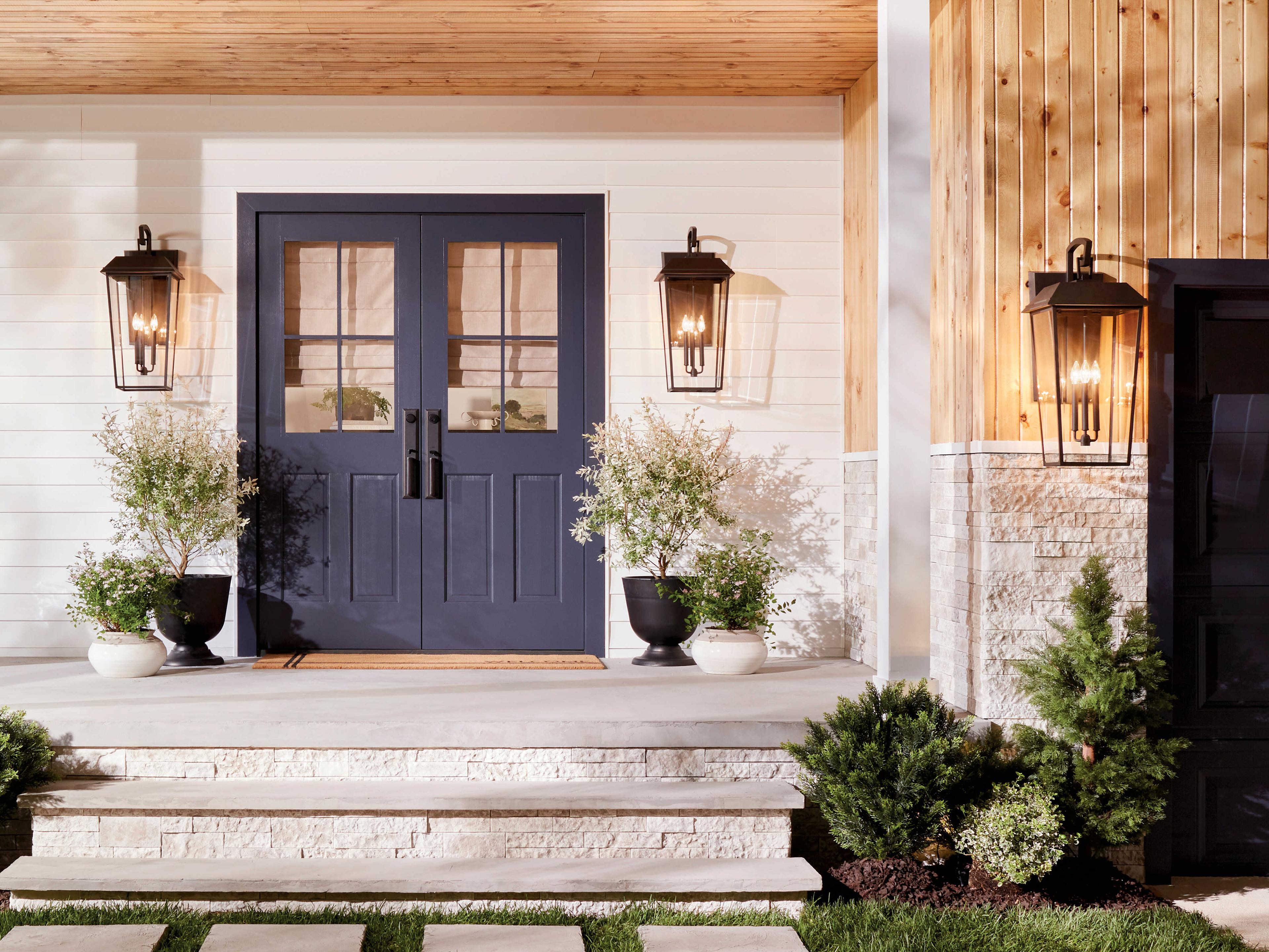 Kichler Mathus 3-Light Outdoor Wall Light