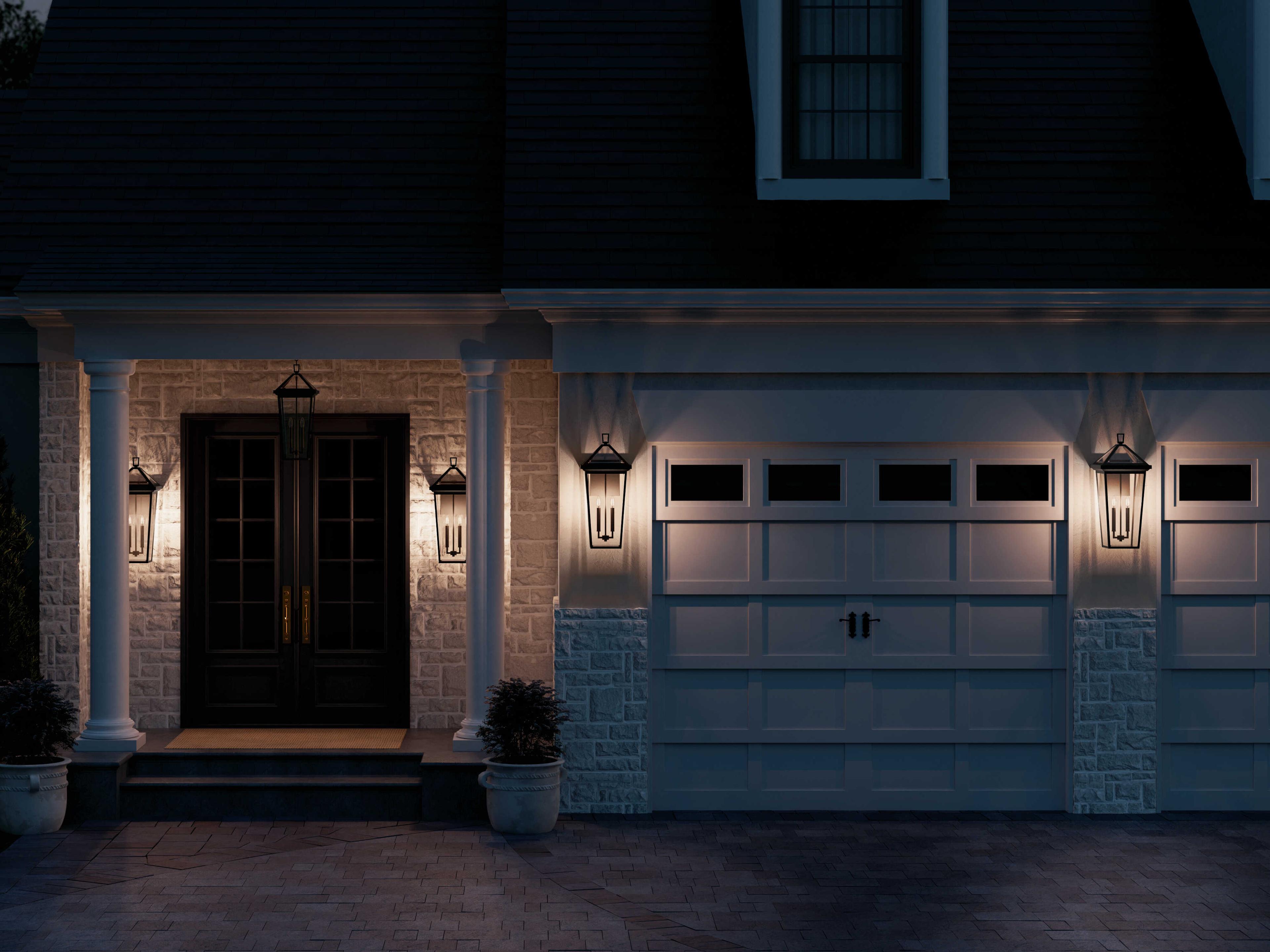 Kichler Regence 2-Light Outdoor Wall Light