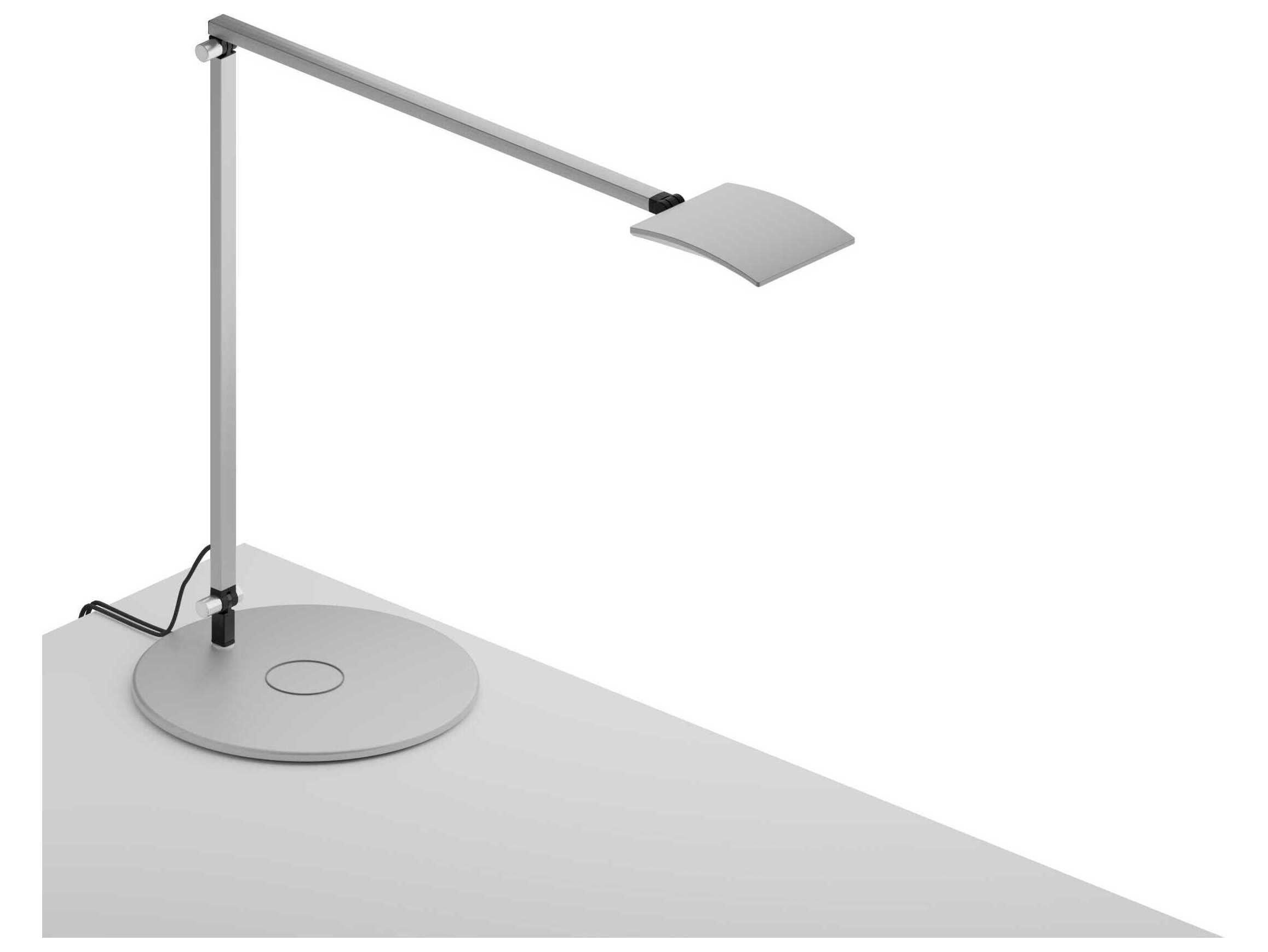 Koncept Mosso Silver LED Desk Lamp