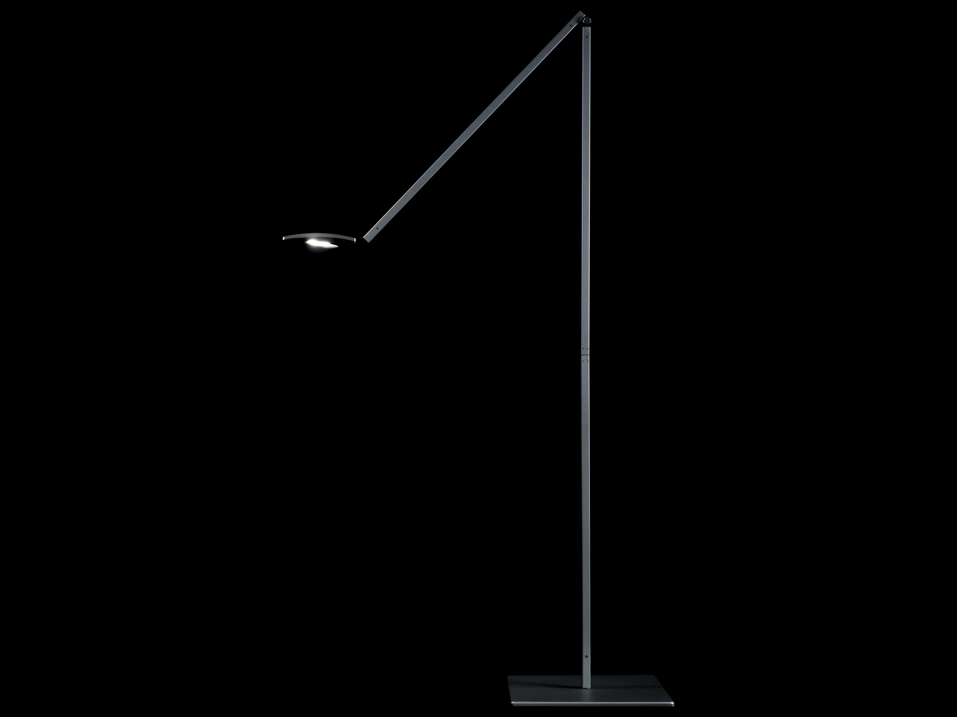 Koncept Mosso LED Silver Floor Lamp