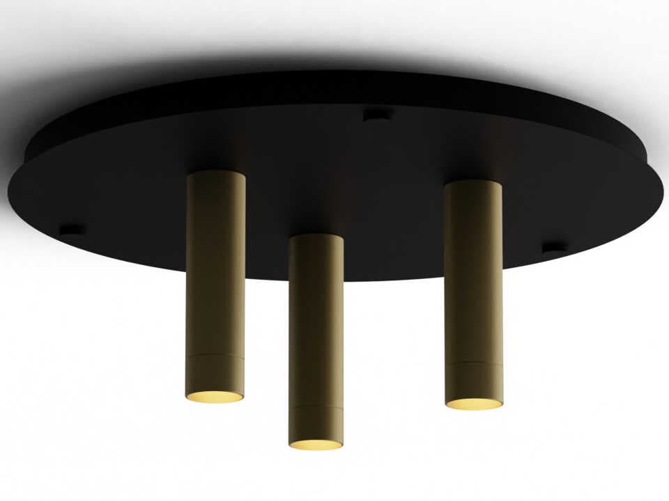 Koncept Combi Brass Pendant