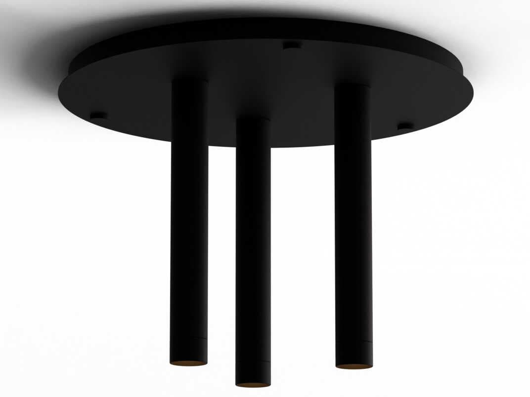 Koncept Combi Matte Black Pendant