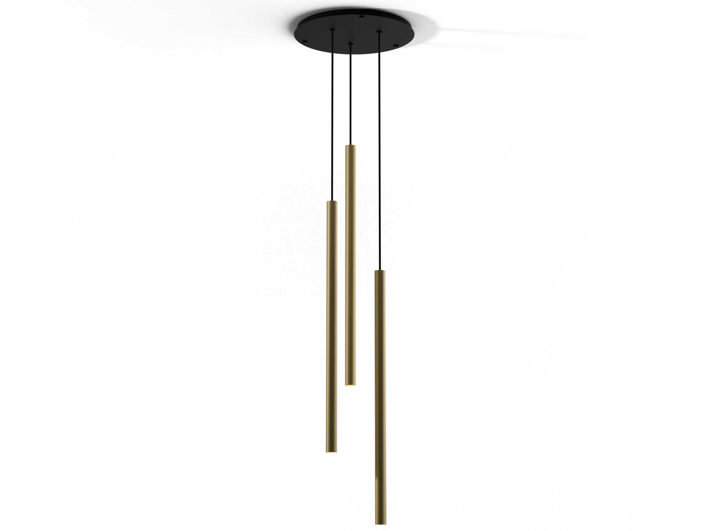 Koncept Combi Black Cylinder Pendant