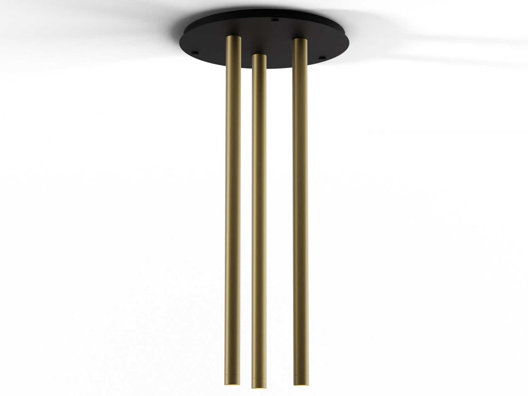 Koncept Combi Black Cylinder Pendant