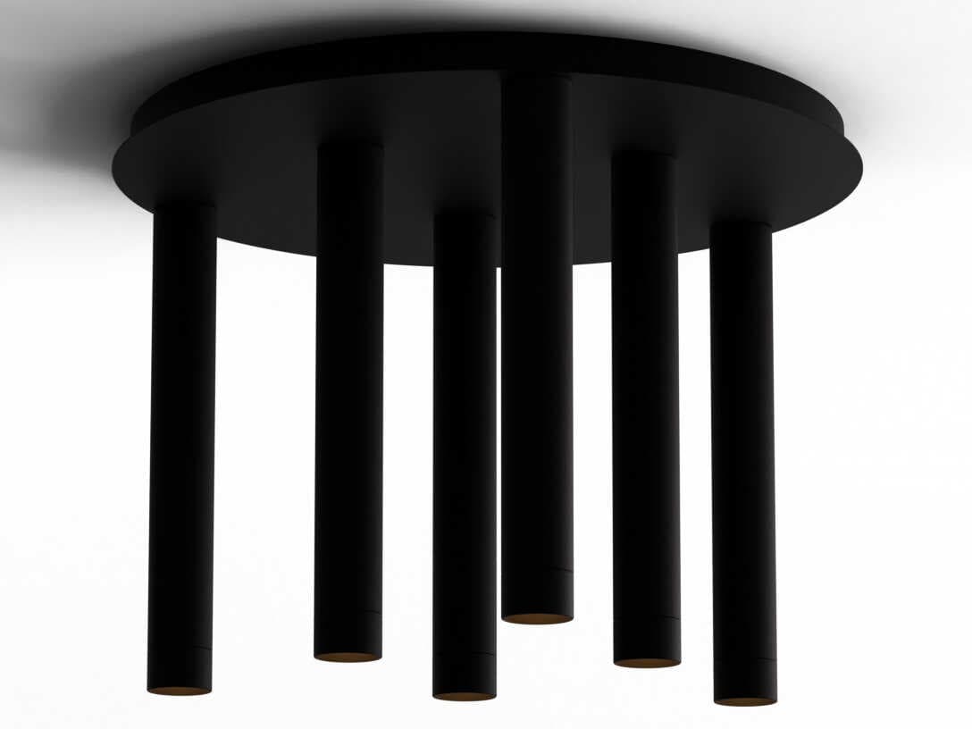 Koncept Combi Black Cylinder Pendant