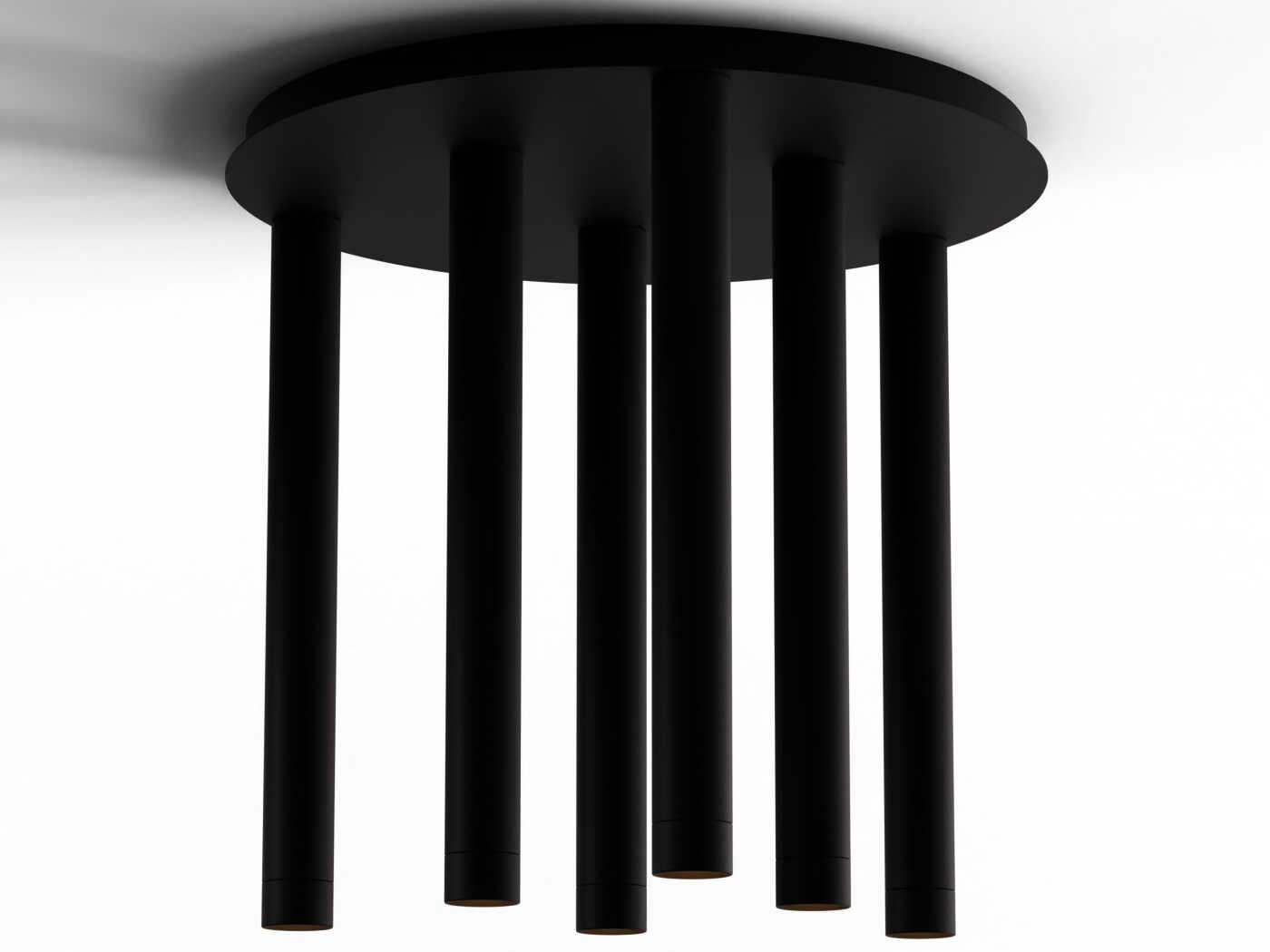 Koncept Combi Black Cylinder Pendant