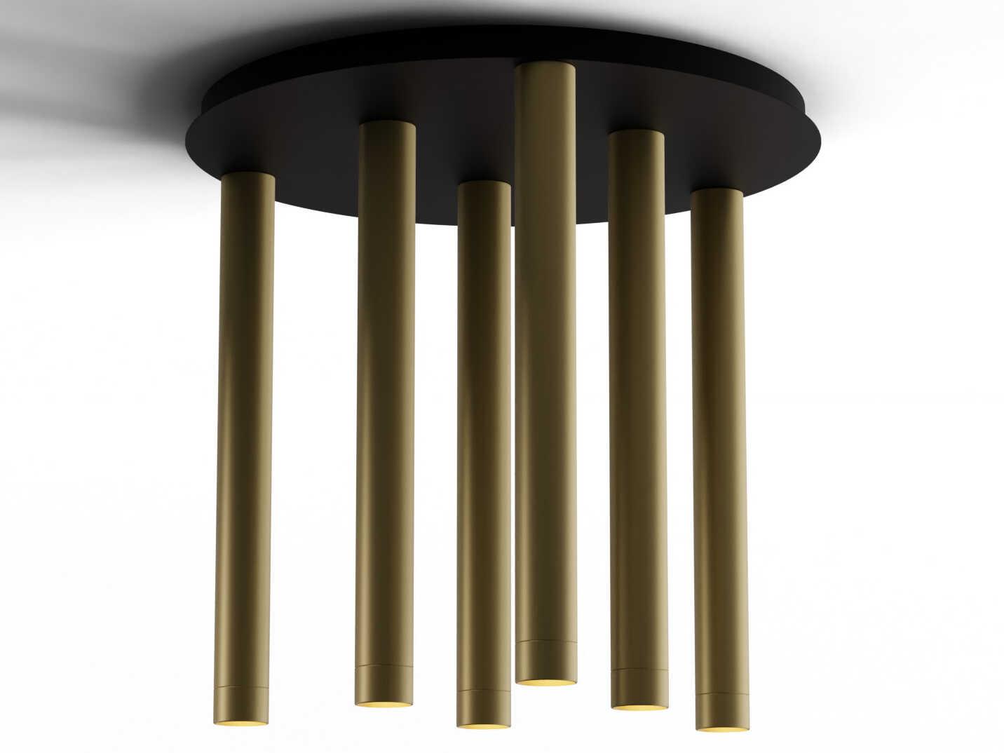 Koncept Combi Black Cylinder Pendant