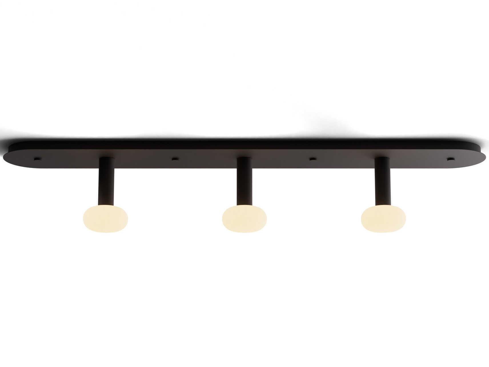 Koncept Combi Matte Black Linear Island Pendant