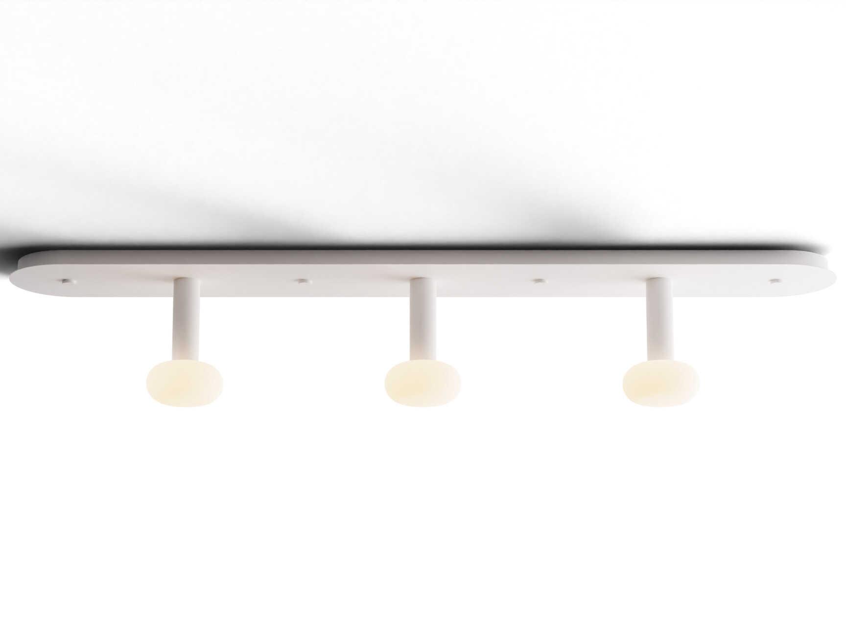 Koncept Combi Matte White Linear Island Pendant