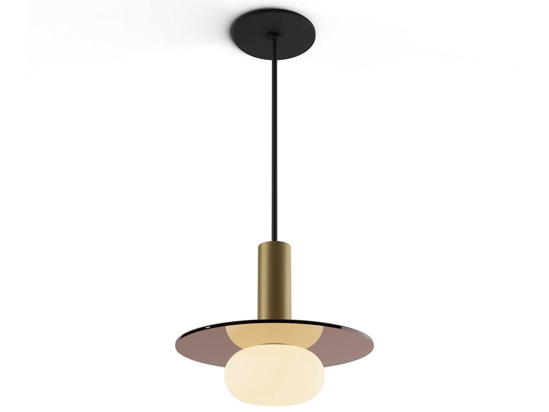 Koncept Combi Brass Cylinder Mini Pendant