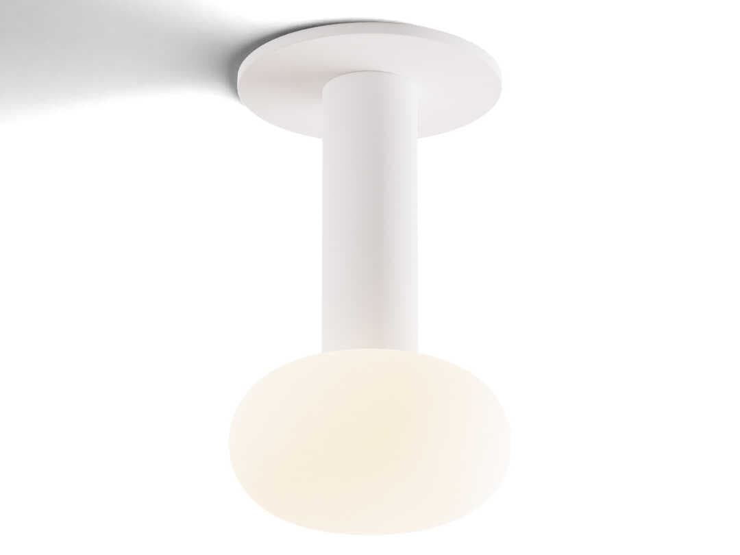 Koncept Combi Matte White Cylinder Mini Pendant