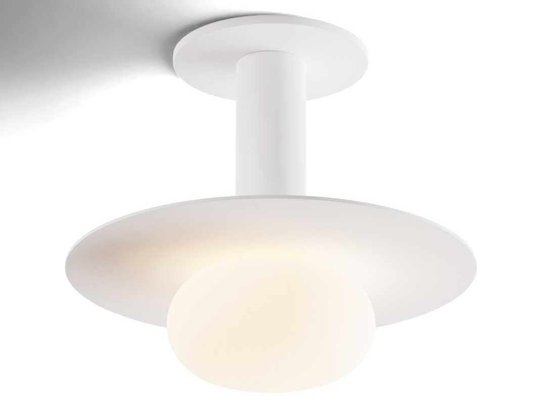 Koncept Combi Matte White Cylinder Mini Pendant