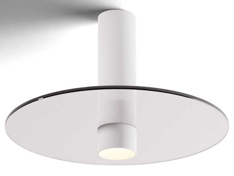 Koncept Combi Matte White Cylinder Mini Pendant