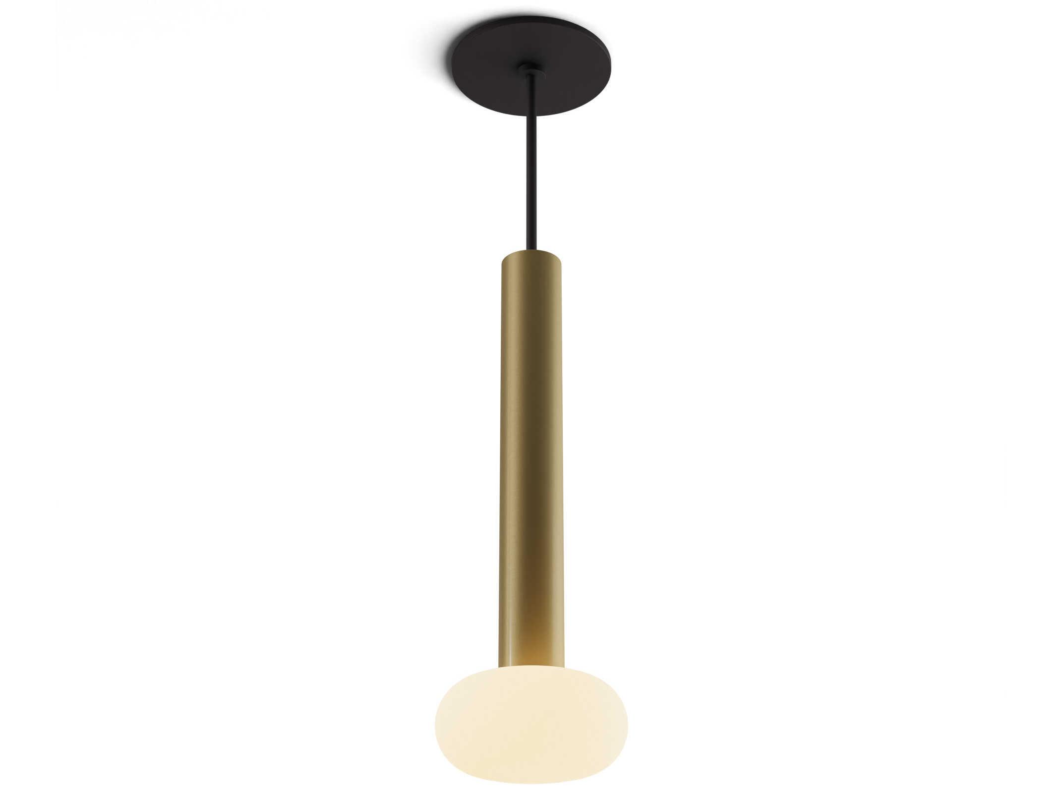 Koncept Combi Brass Cylinder Mini Pendant