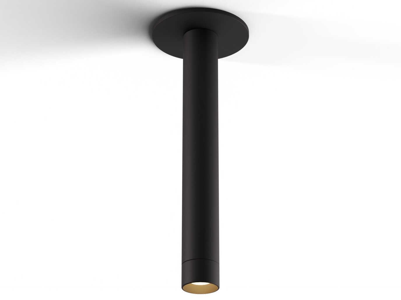 Koncept Combi Matte Black Cylinder Mini Pendant