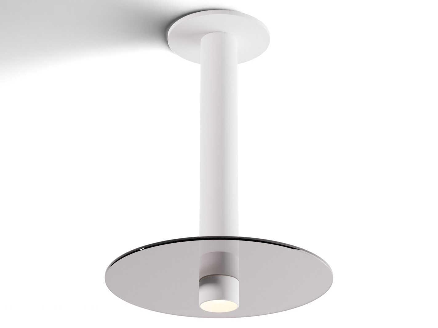 Koncept Combi Matte White Cylinder Mini Pendant