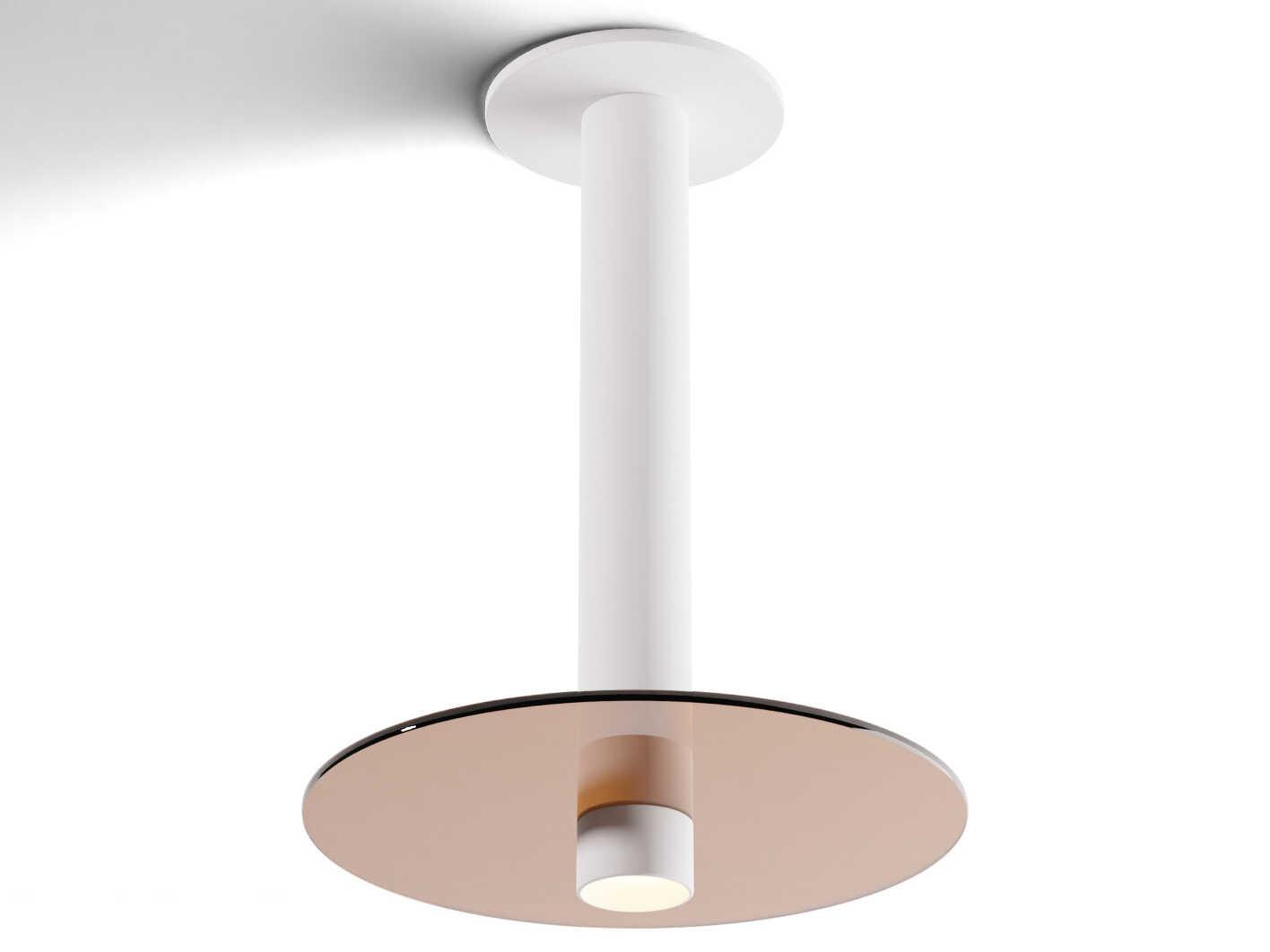 Koncept Combi Matte White Cylinder Mini Pendant